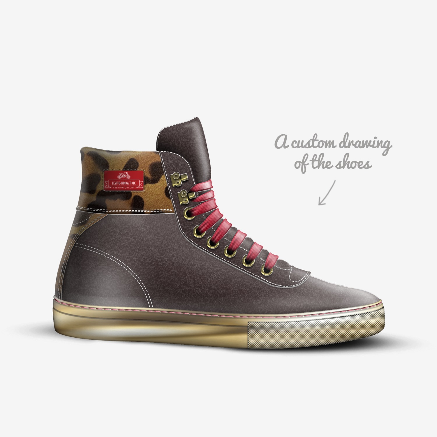 Levito-Kinka T Kix custom made in Italy shoes by Kinka T Kix | Sketch view