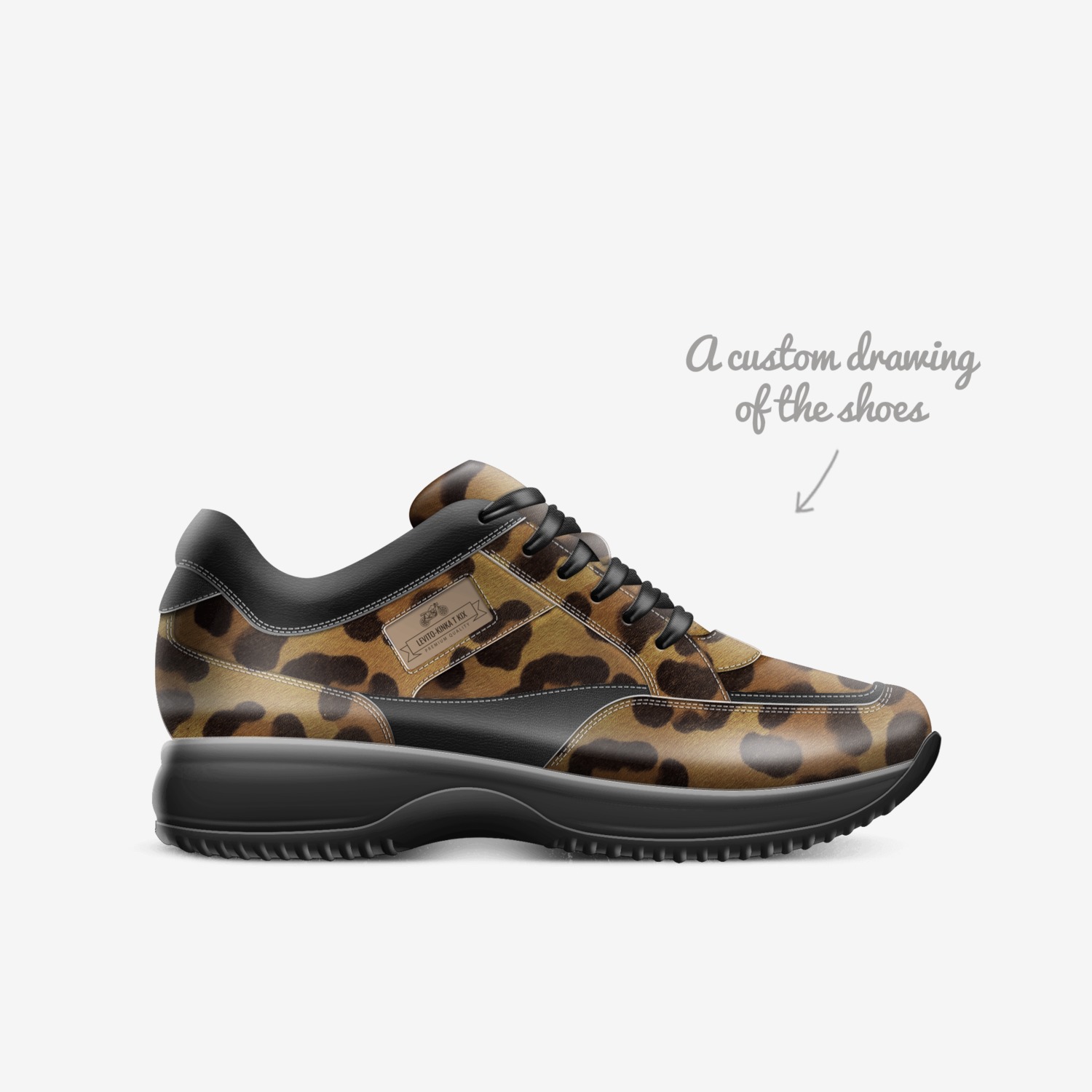 Levito-Kinka T Kix custom made in Italy shoes by Kinka T Kix | Sketch view