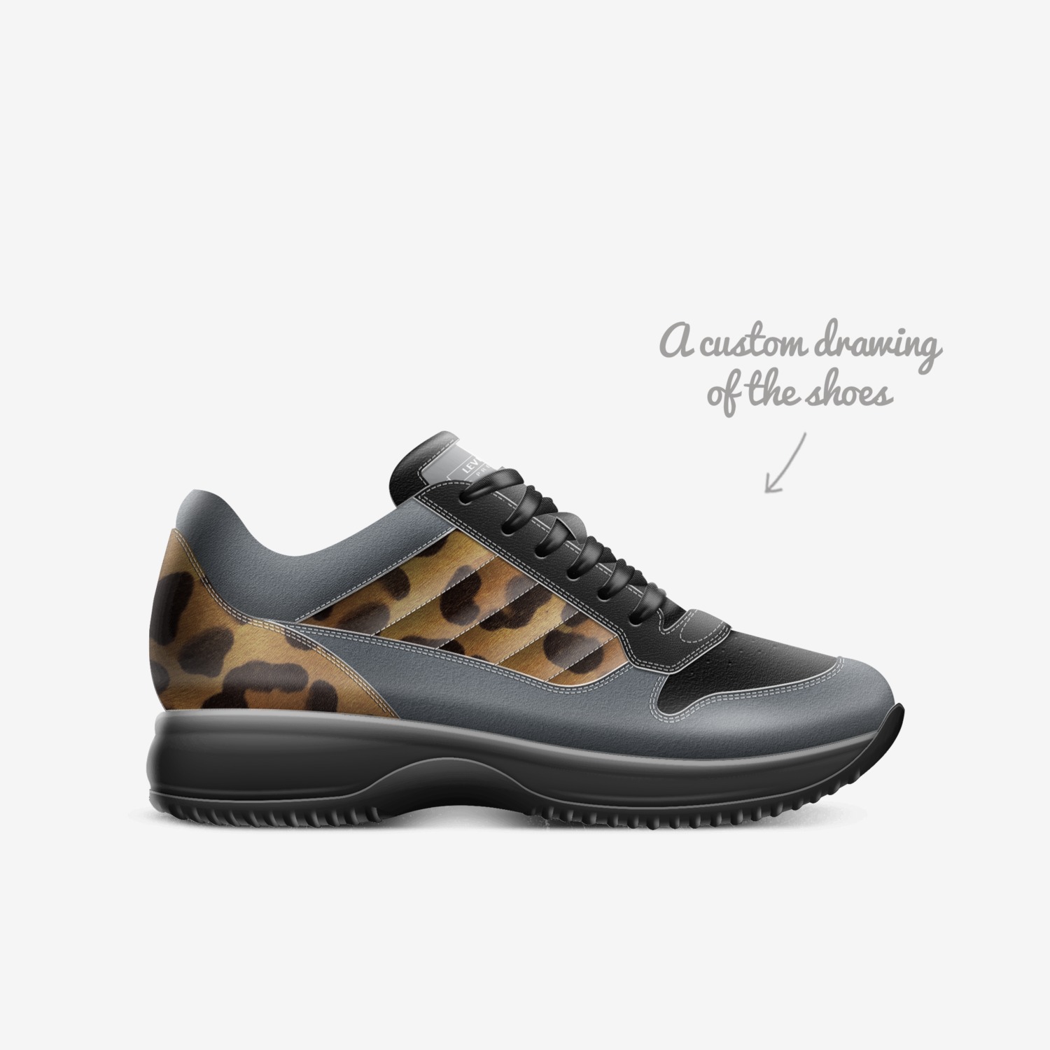 Levito-Kinka T Kix custom made in Italy shoes by Kinka T Kix | Sketch view