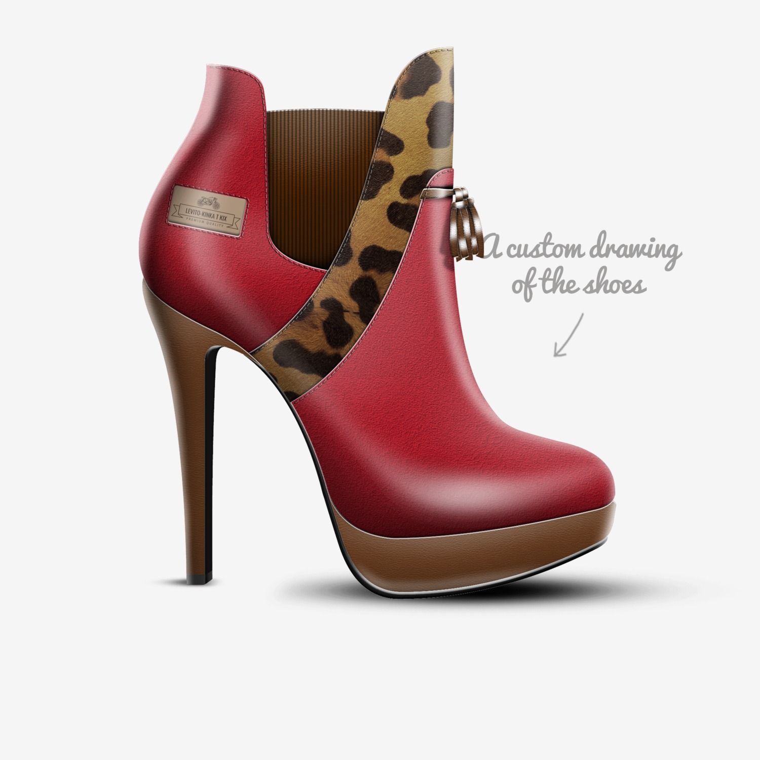 Levito-Kinka T Kix custom made in Italy shoes by Kinka T Kix | Sketch view