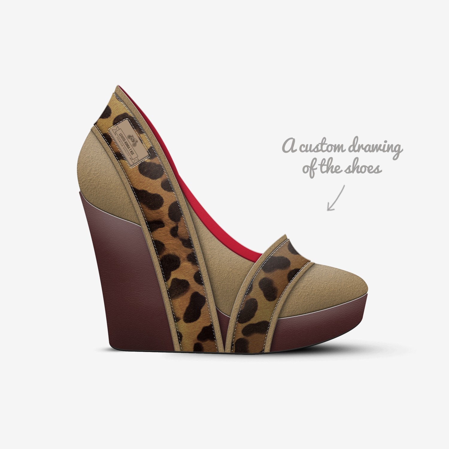 Levito-Kinka T Kix custom made in Italy shoes by Kinka T Kix | Sketch view