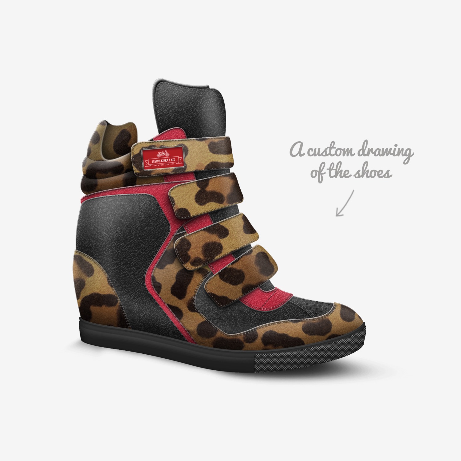 Levito-Kinka T Kix custom made in Italy shoes by Kinka T Kix | Sketch view