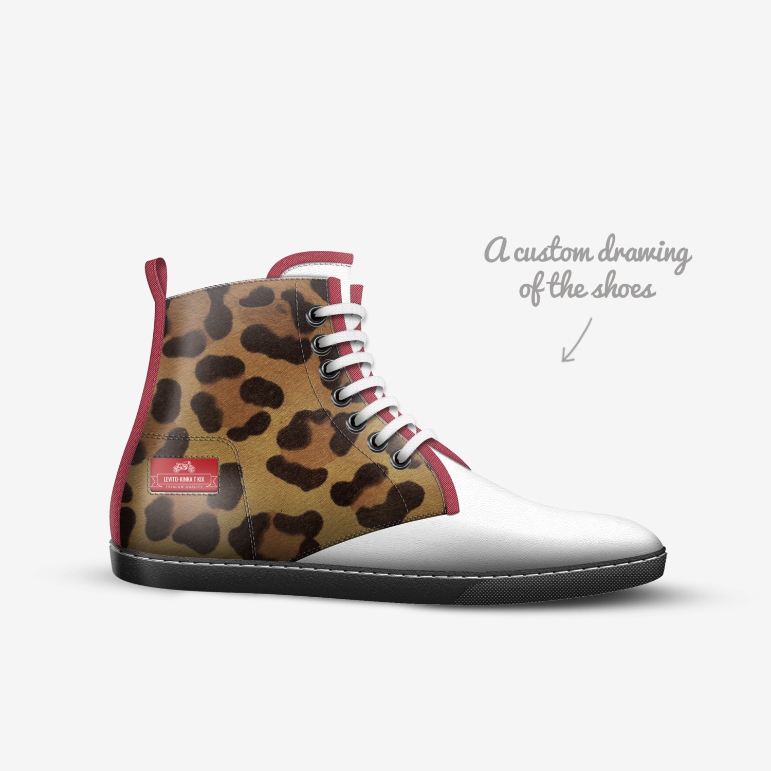 Levito-Kinka T Kix custom made in Italy shoes by Kinka T Kix | Sketch view