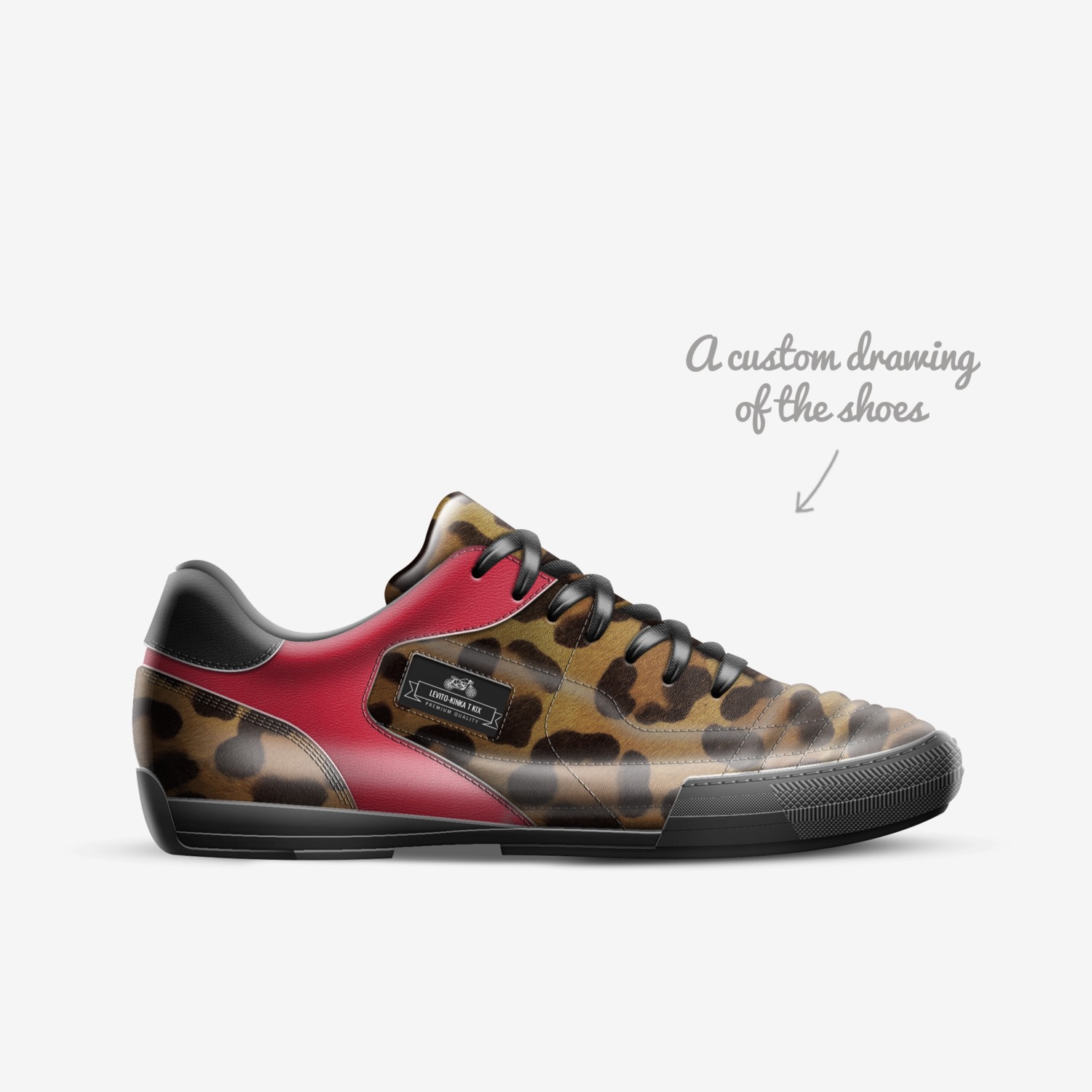 Levito-Kinka T Kix custom made in Italy shoes by Kinka T Kix | Sketch view