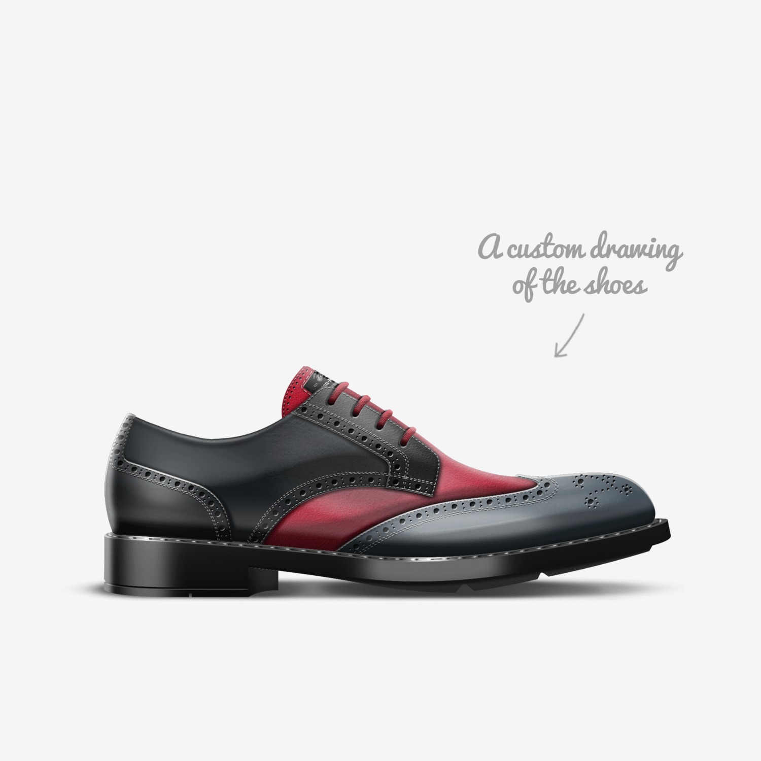Myrman-Kinka T Kix custom made in Italy shoes by Kinka T Kix | Sketch view