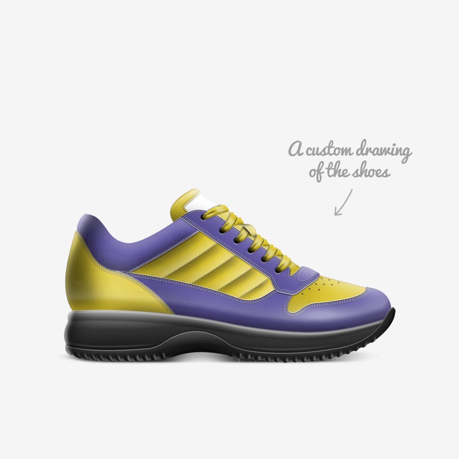 zo4 custom made in Italy shoes by Kyle Seefeldt | Sketch view