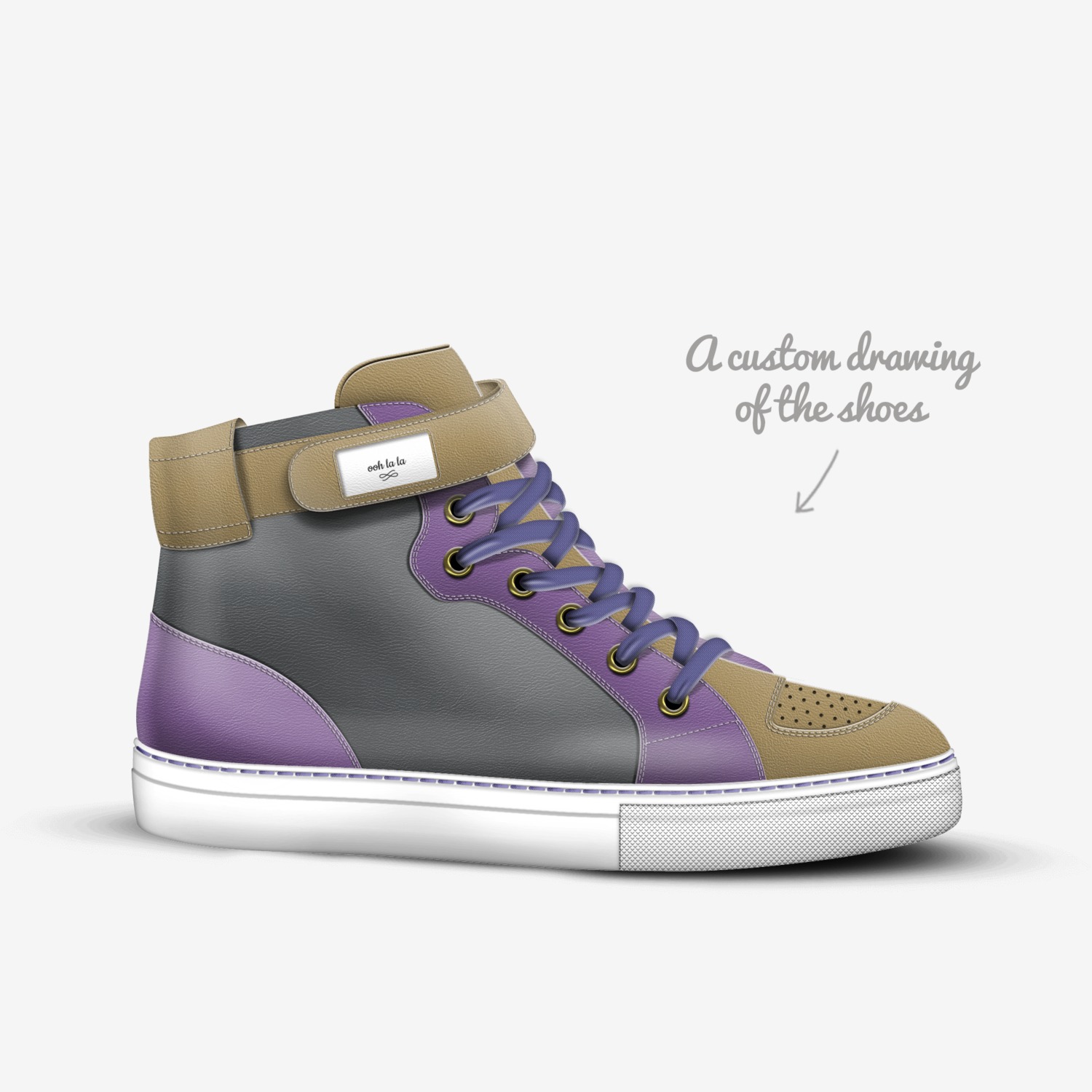 ooh la la | A Custom Shoe concept by Clare M Palovcsik