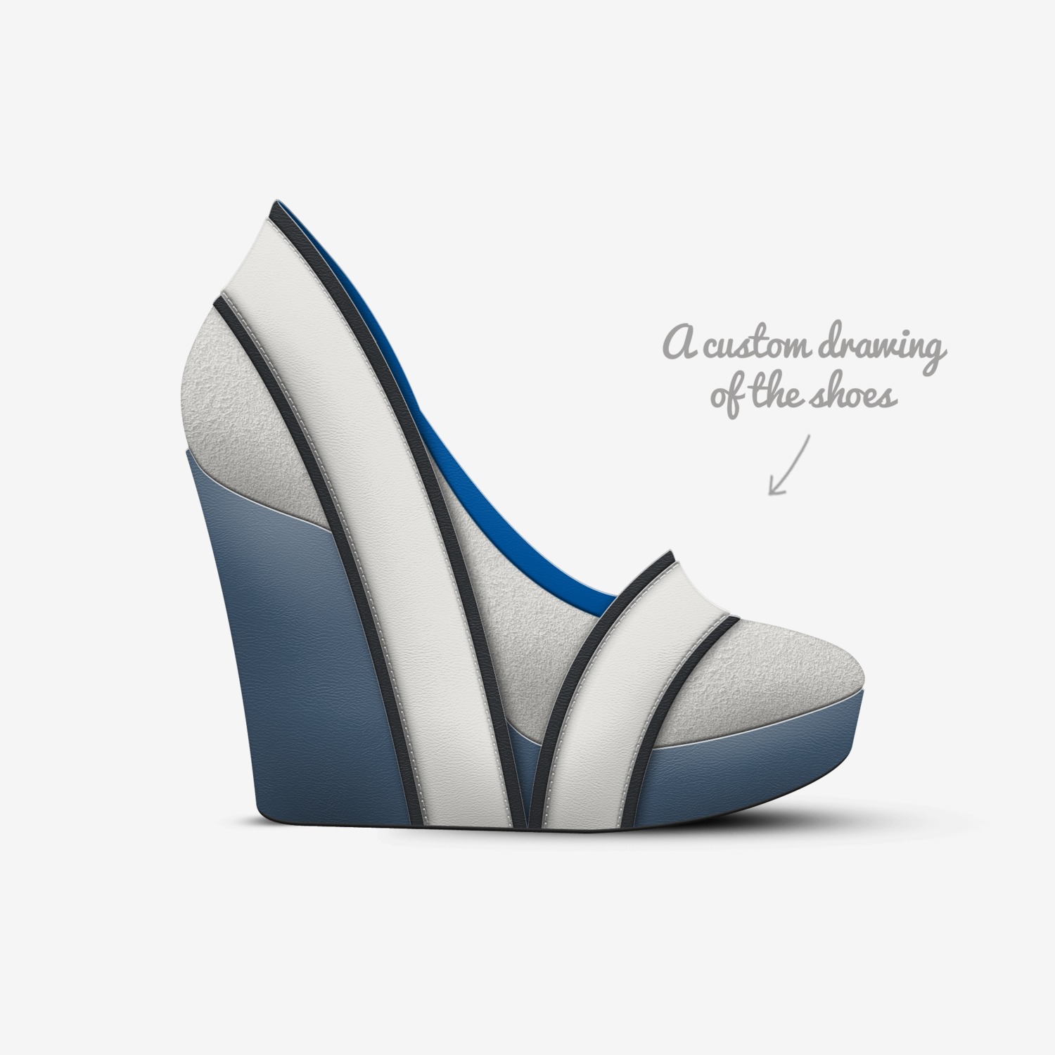 Pantha-Kinka T Kix custom made in Italy shoes by Kinka T Kix | Sketch view