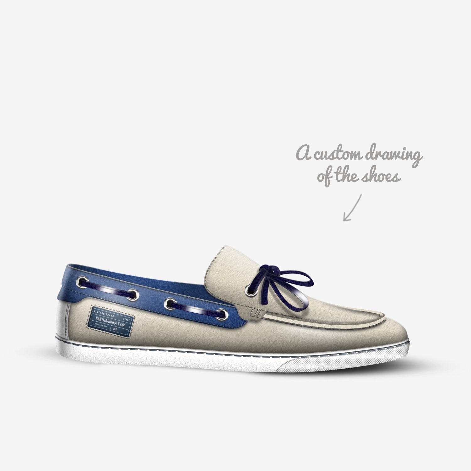 Pantha-Kinka T Kix custom made in Italy shoes by Kinka T Kix | Sketch view