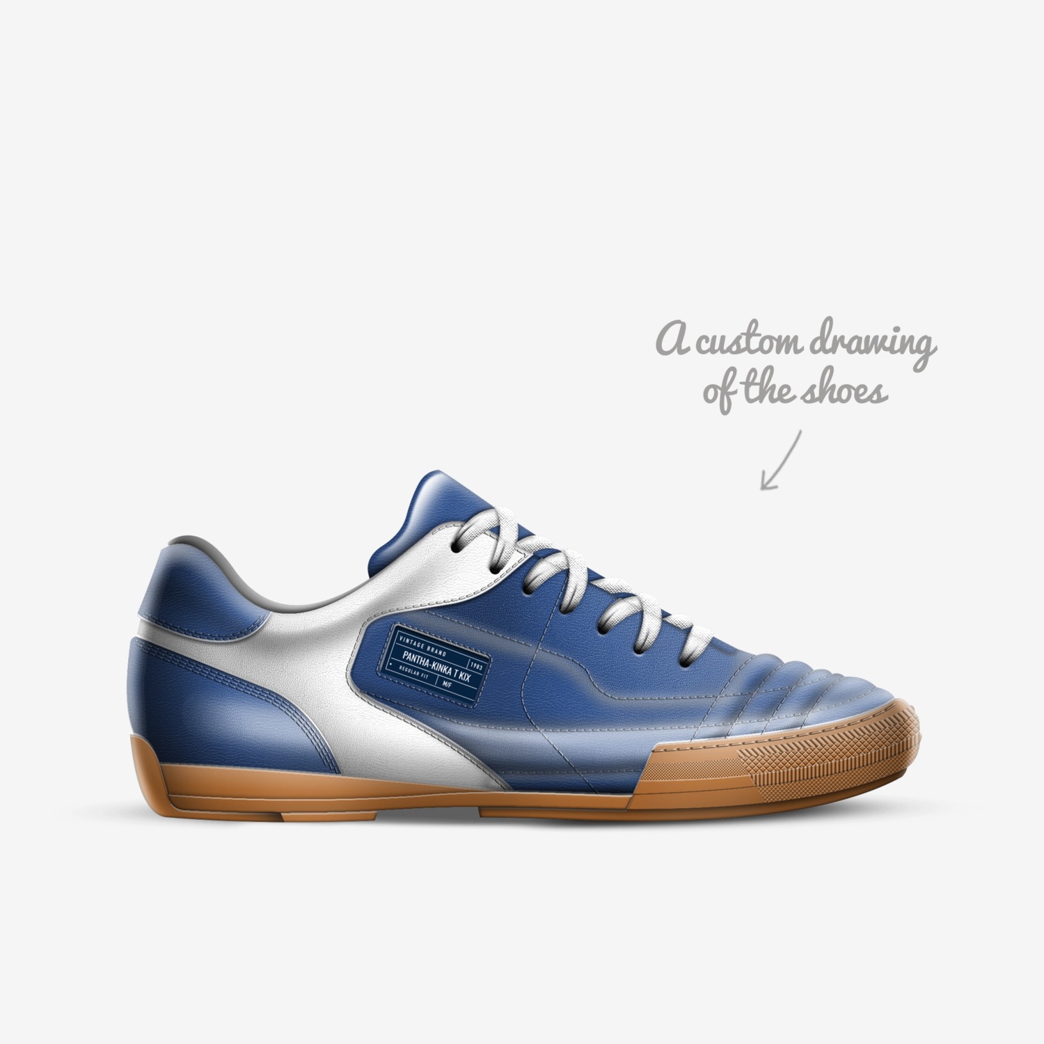 Pantha-Kinka T Kix custom made in Italy shoes by Kinka T Kix | Sketch view