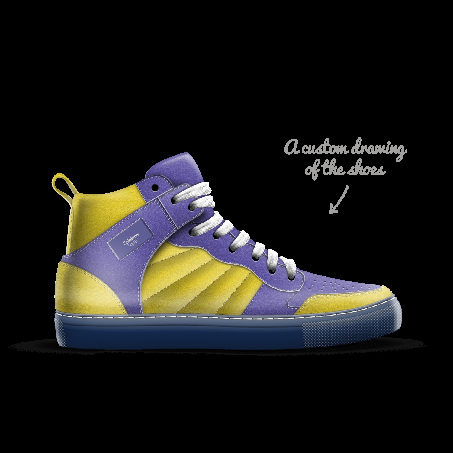Splatoon | A Custom Shoe concept by Noah Murray