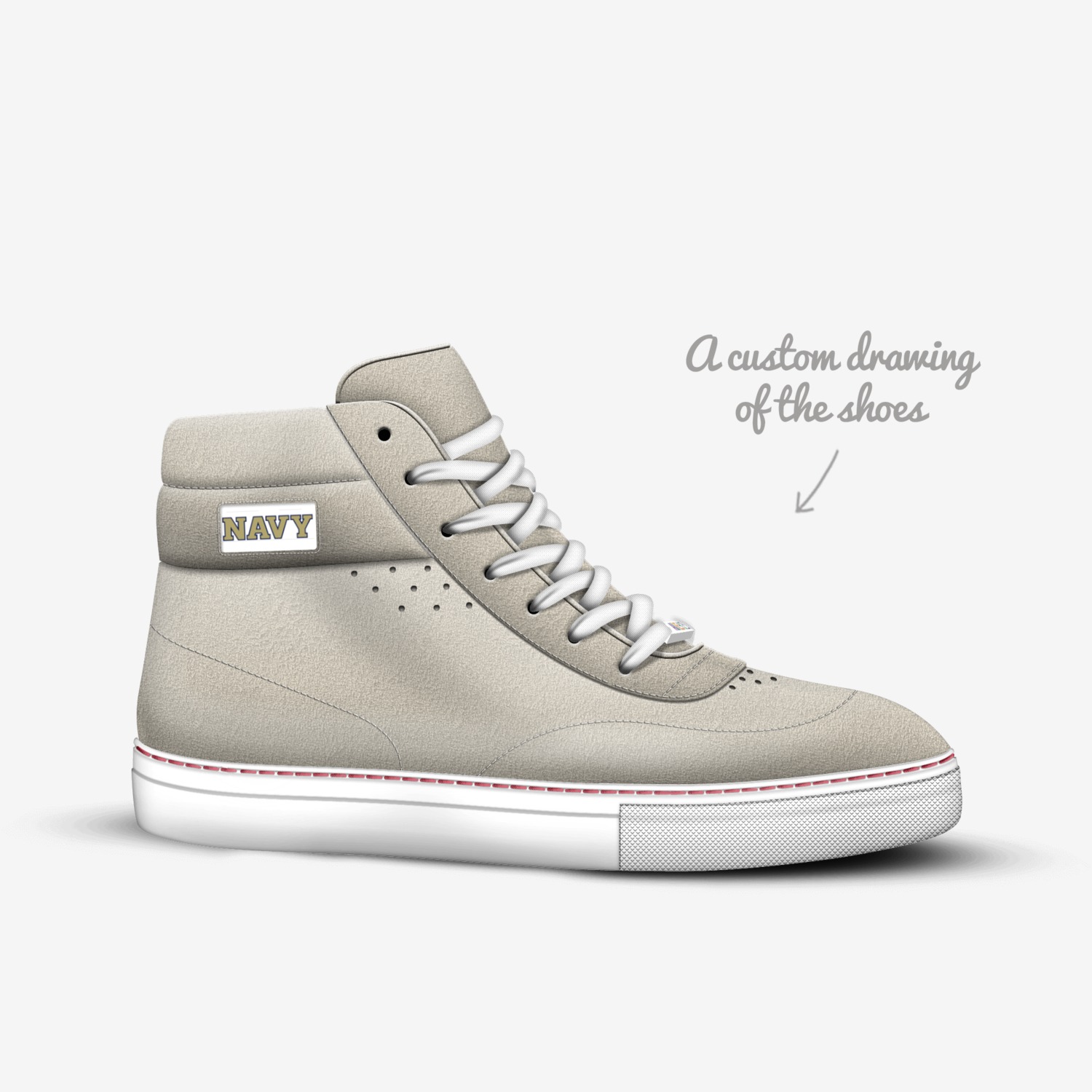 Alfieri custom made in Italy shoes by Michael Alfieri | Sketch view