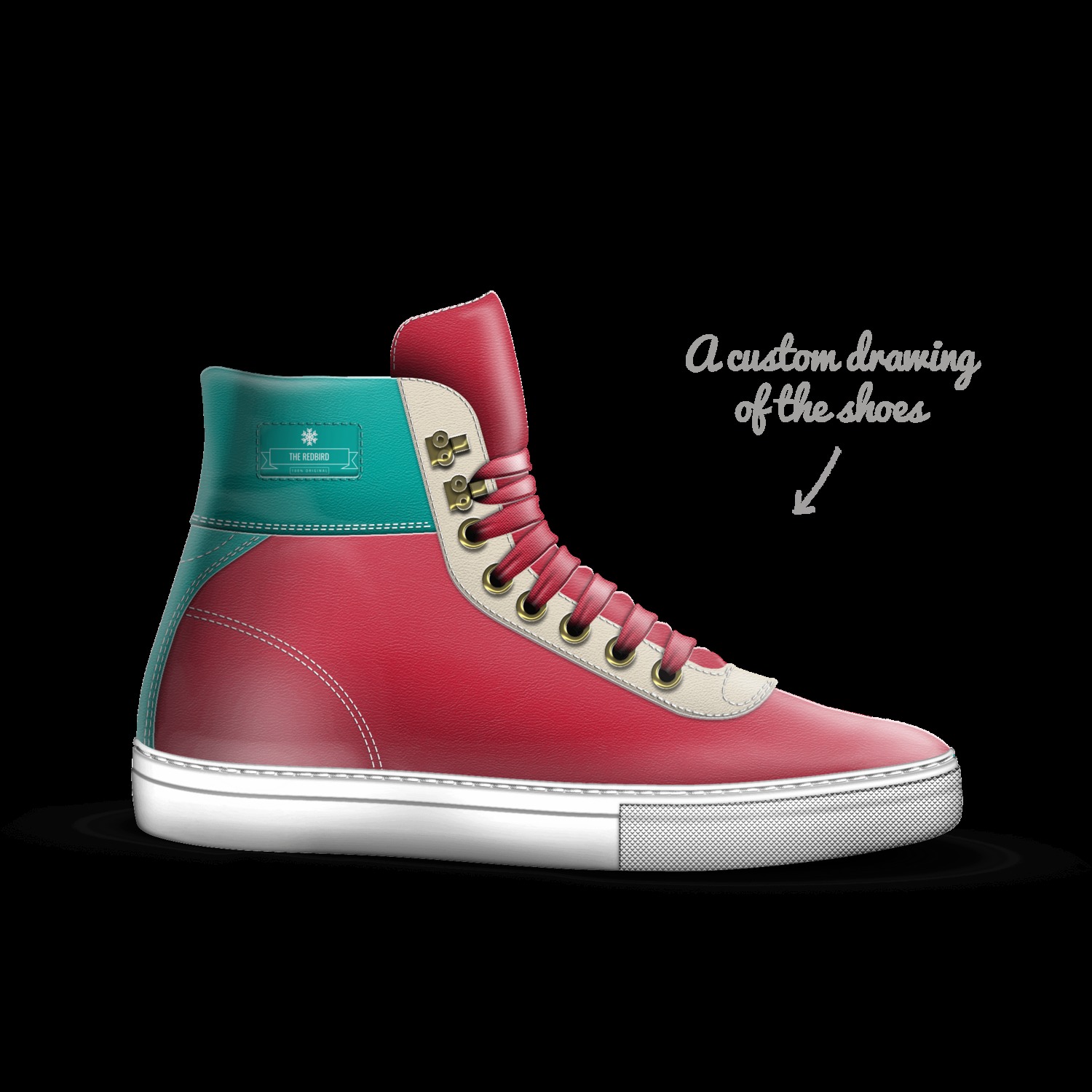 The Redbird | A Custom Shoe concept by 