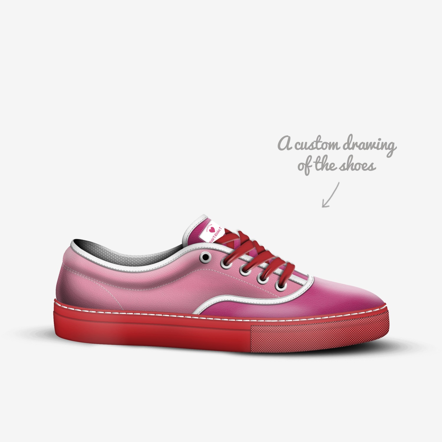 Vale'T-Kinka T Kix custom made in Italy shoes by Kinka T Kix | Sketch view