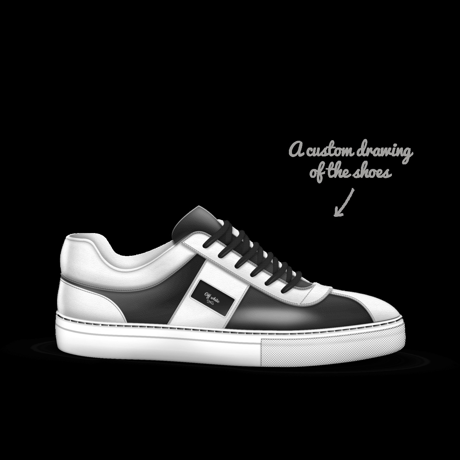 Off white A Custom Shoe concept by Gage Moon
