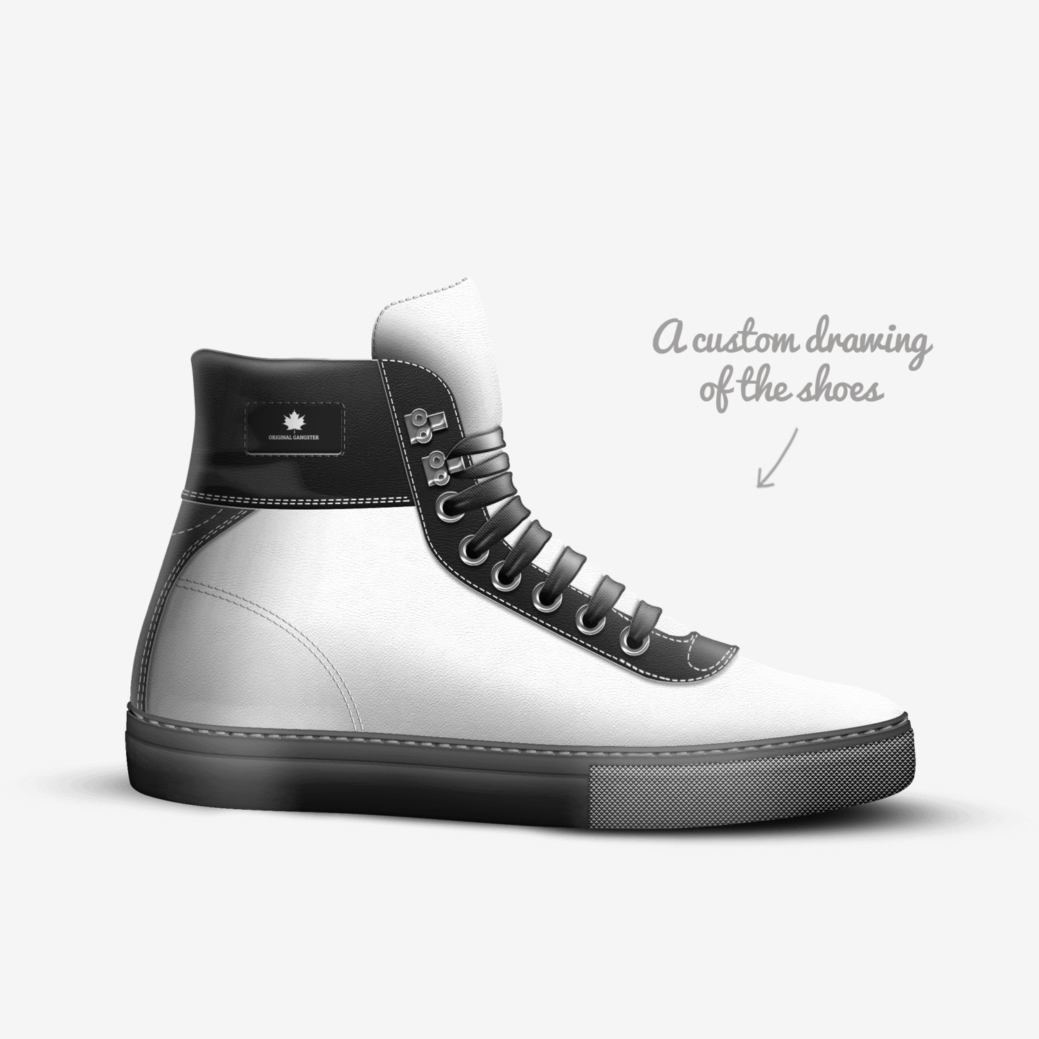 Original Gangster | A Custom Shoe by Ba Brown