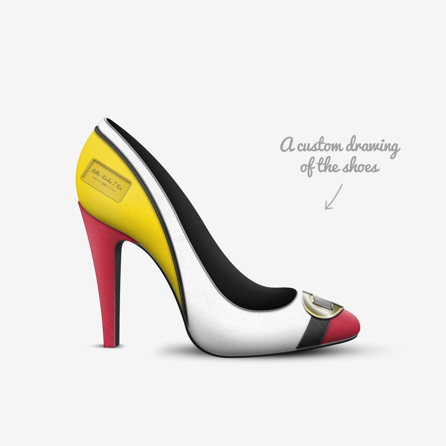 Rilla-Kinka T Kix custom made in Italy shoes by Kinka T Kix | Sketch view