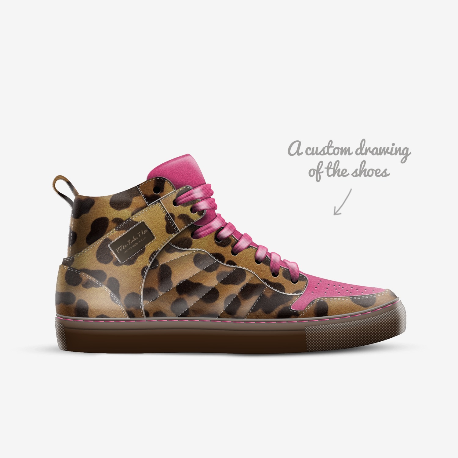 VV2x-Kinka T Kix custom made in Italy shoes by Kinka T Kix | Sketch view