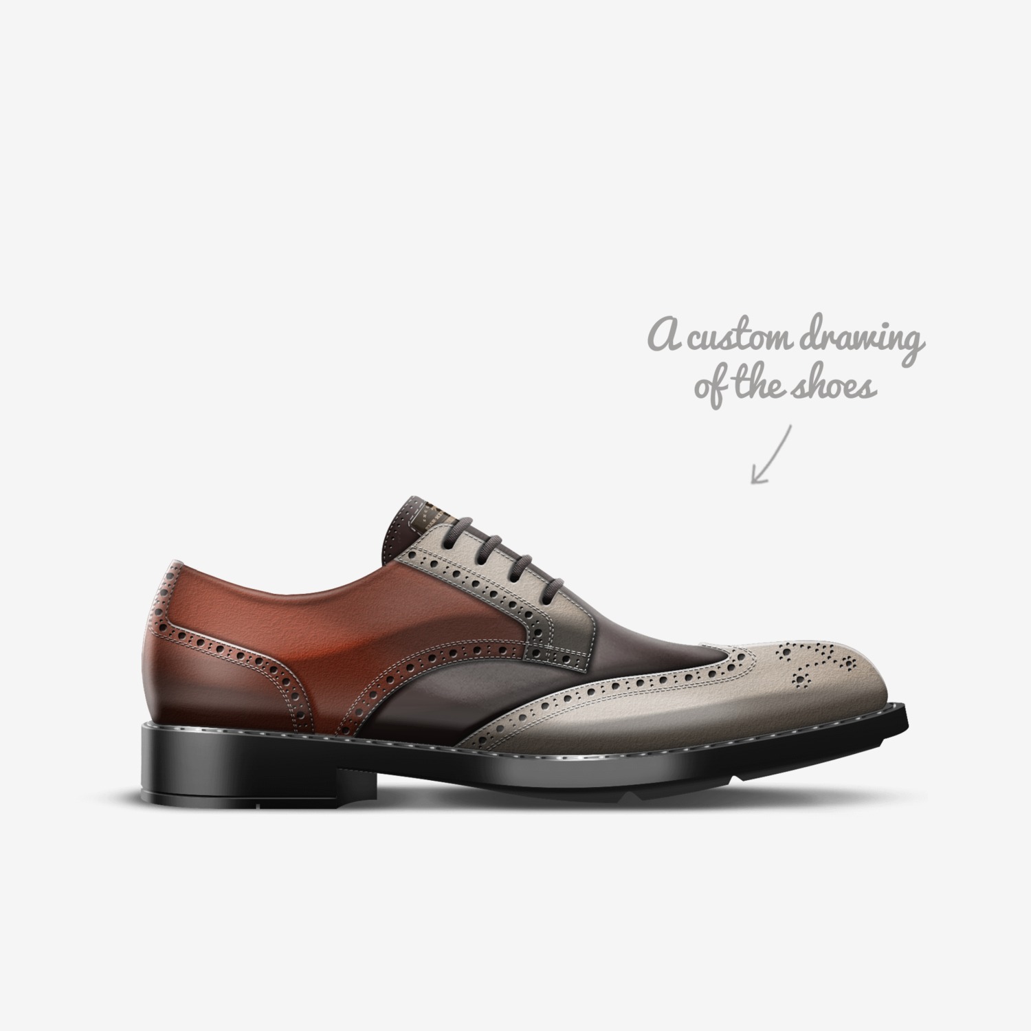 B3AR-Kinka T Kix custom made in Italy shoes by Kinka T Kix | Sketch view