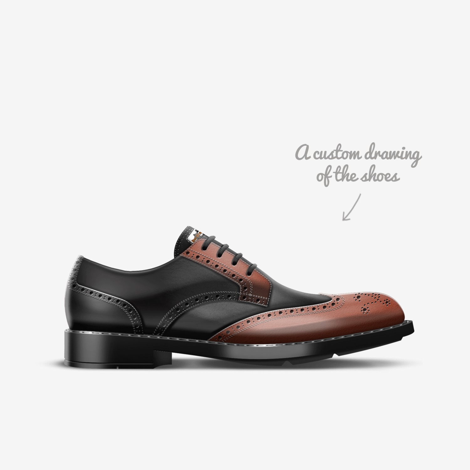 STB & TFB custom made in Italy shoes by Vincent Fews | Sketch view