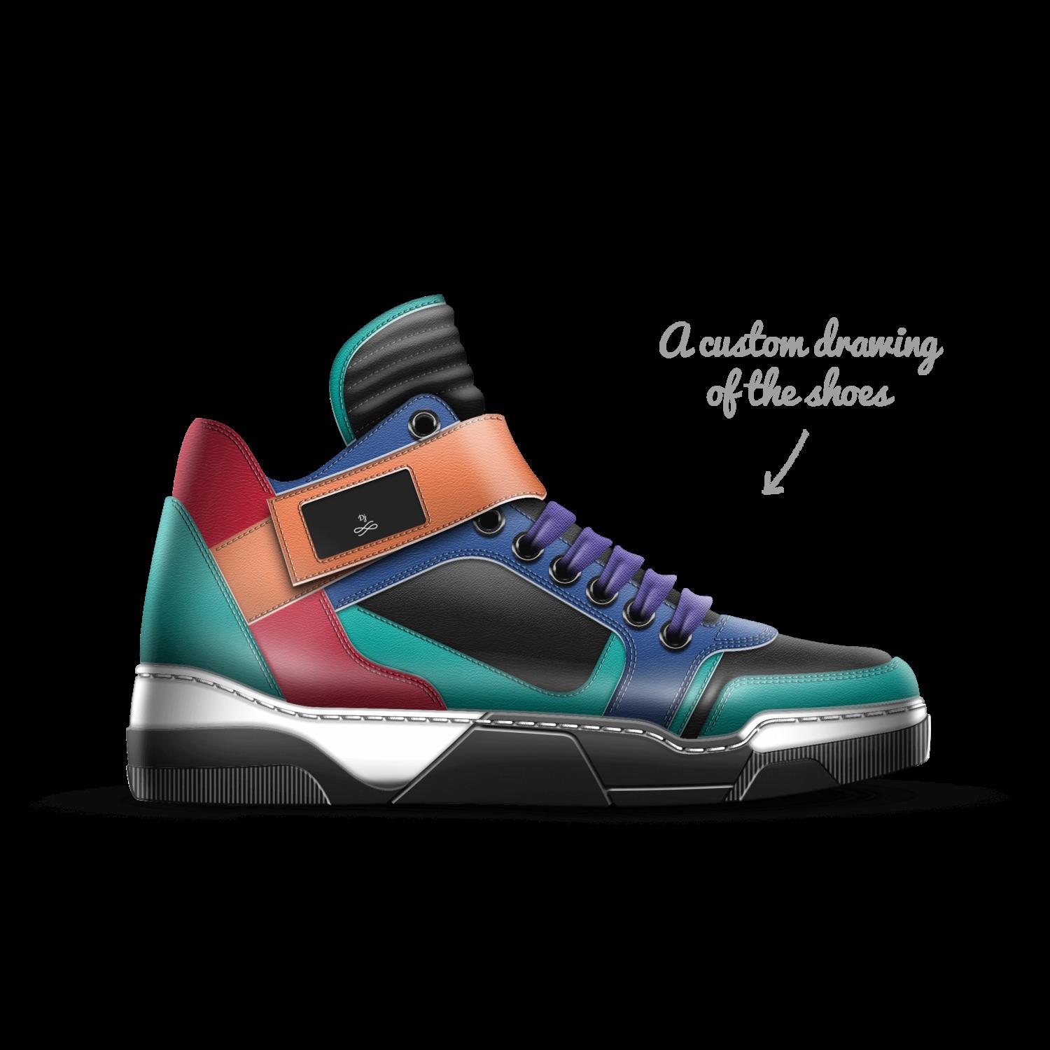 Dj A Custom Shoe concept by Dj
