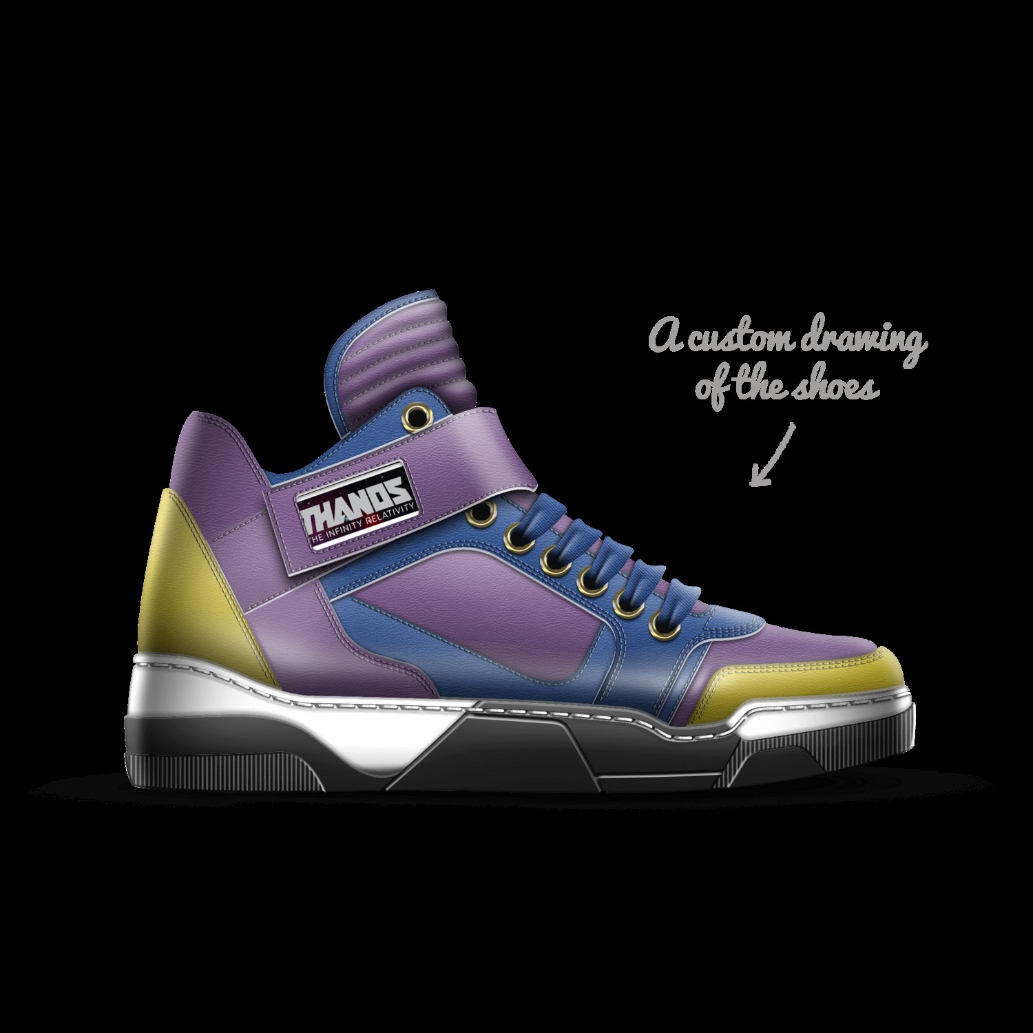 Thanos custom shoes sales