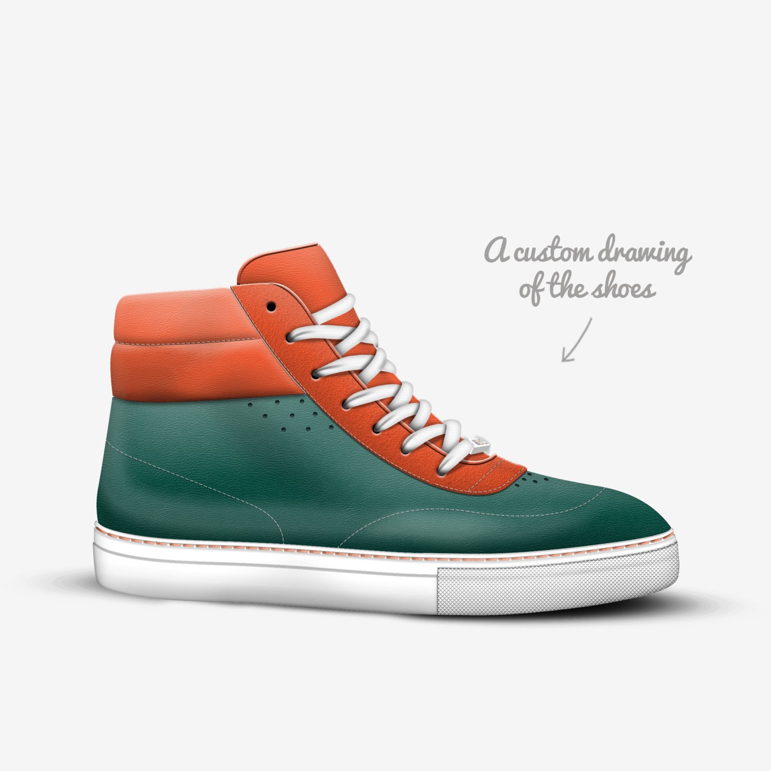 CALITOS custom made in Italy shoes by Eduardo Sandoval | Sketch view