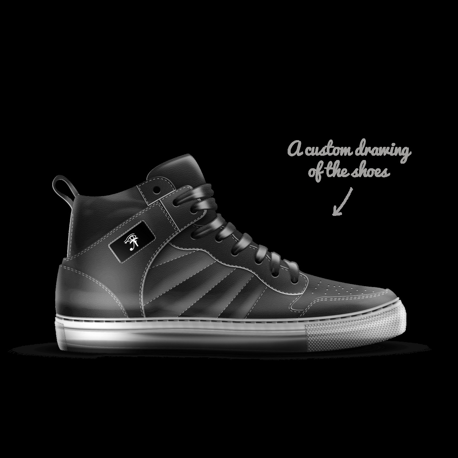 Custom black panther shoes store