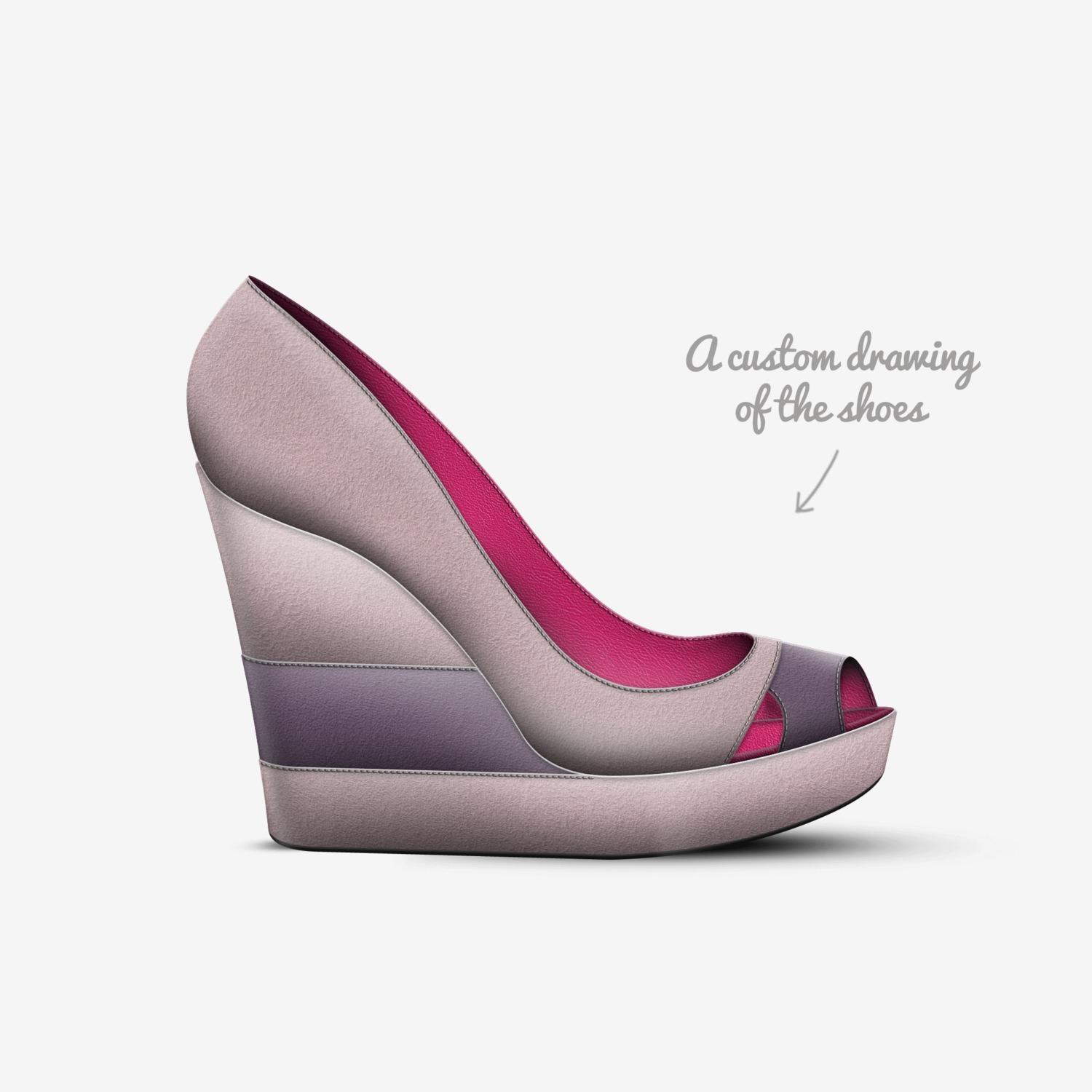 NEGUS custom made in Italy shoes by Negus Mills | Sketch view