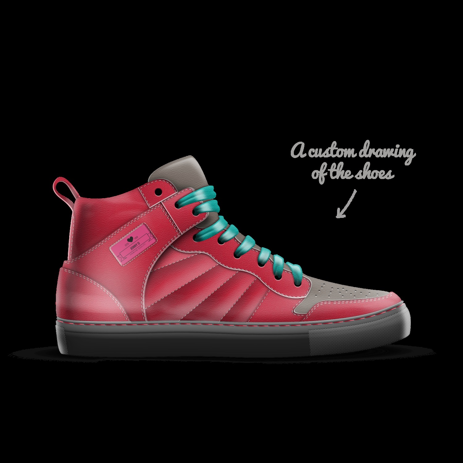jonny o A Custom Shoe concept by Amber Fay Jones
