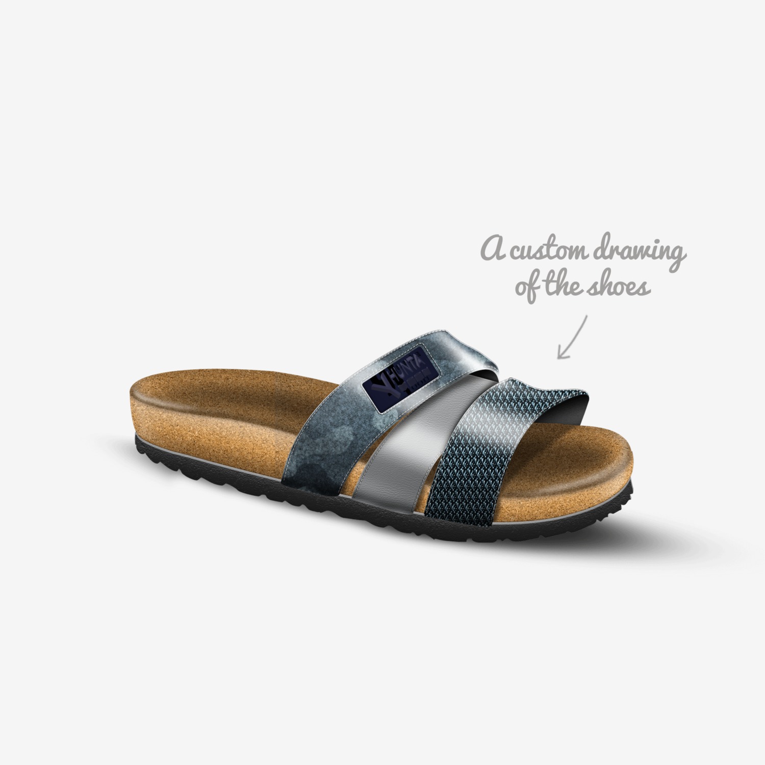 YHUNTA MOON custom made in Italy shoes by Hunta Moon, Llc | Sketch view
