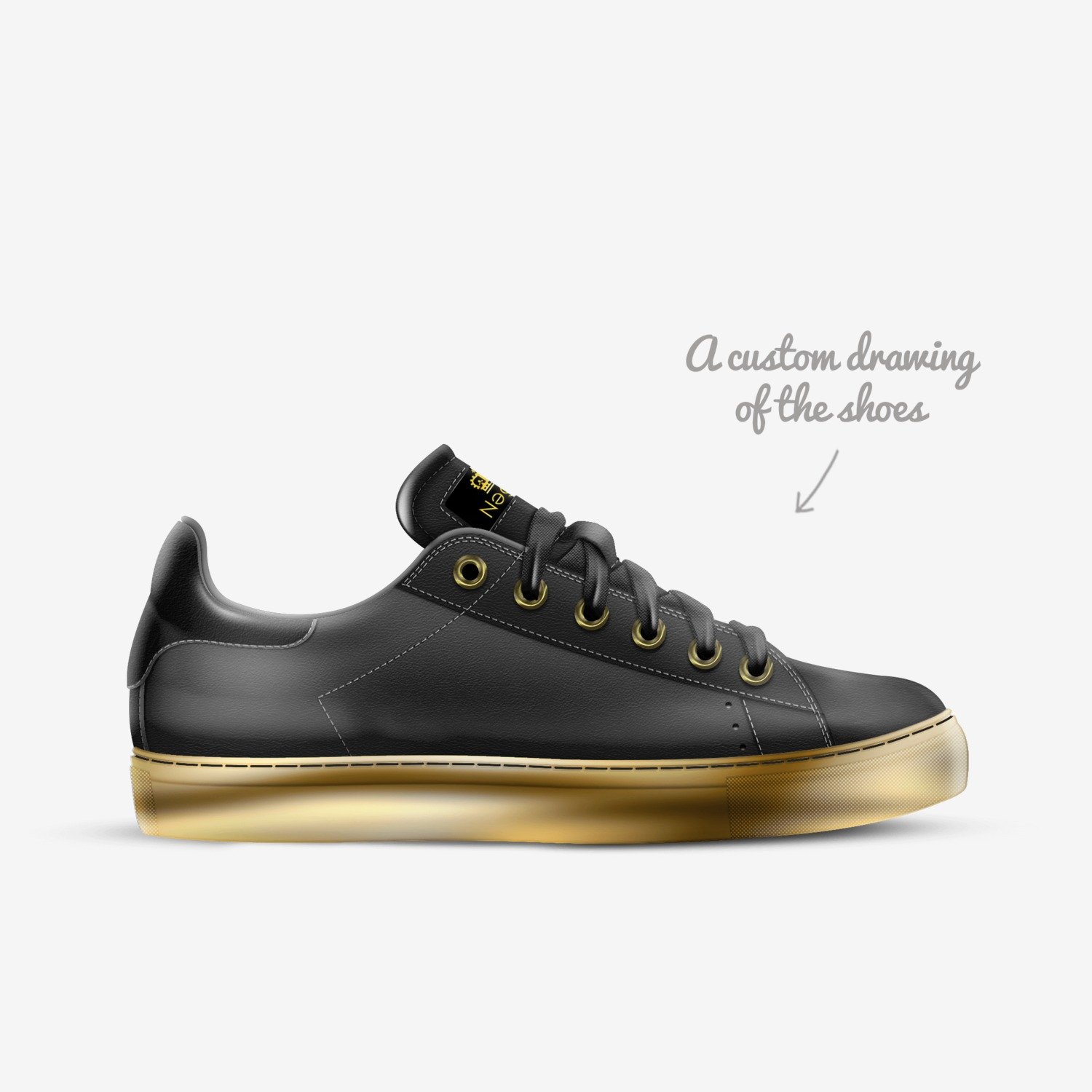 NEGUS  custom made in Italy shoes by Negus Mills | Sketch view