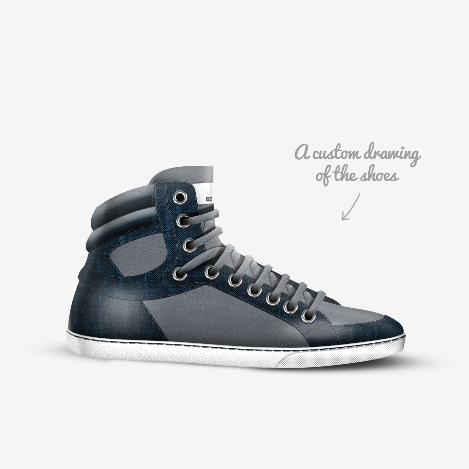 Thor custom made in Italy shoes by Nicholas Lex | Sketch view