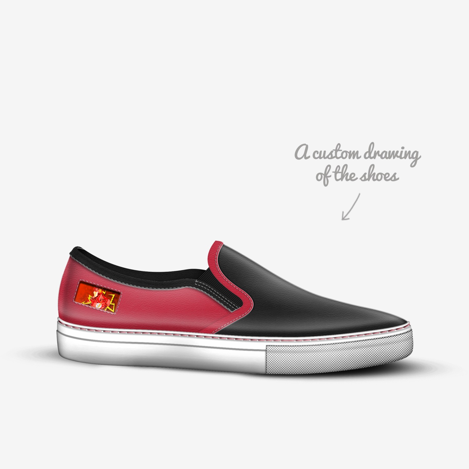 Sicilian custom made in Italy shoes by Michael | Sketch view