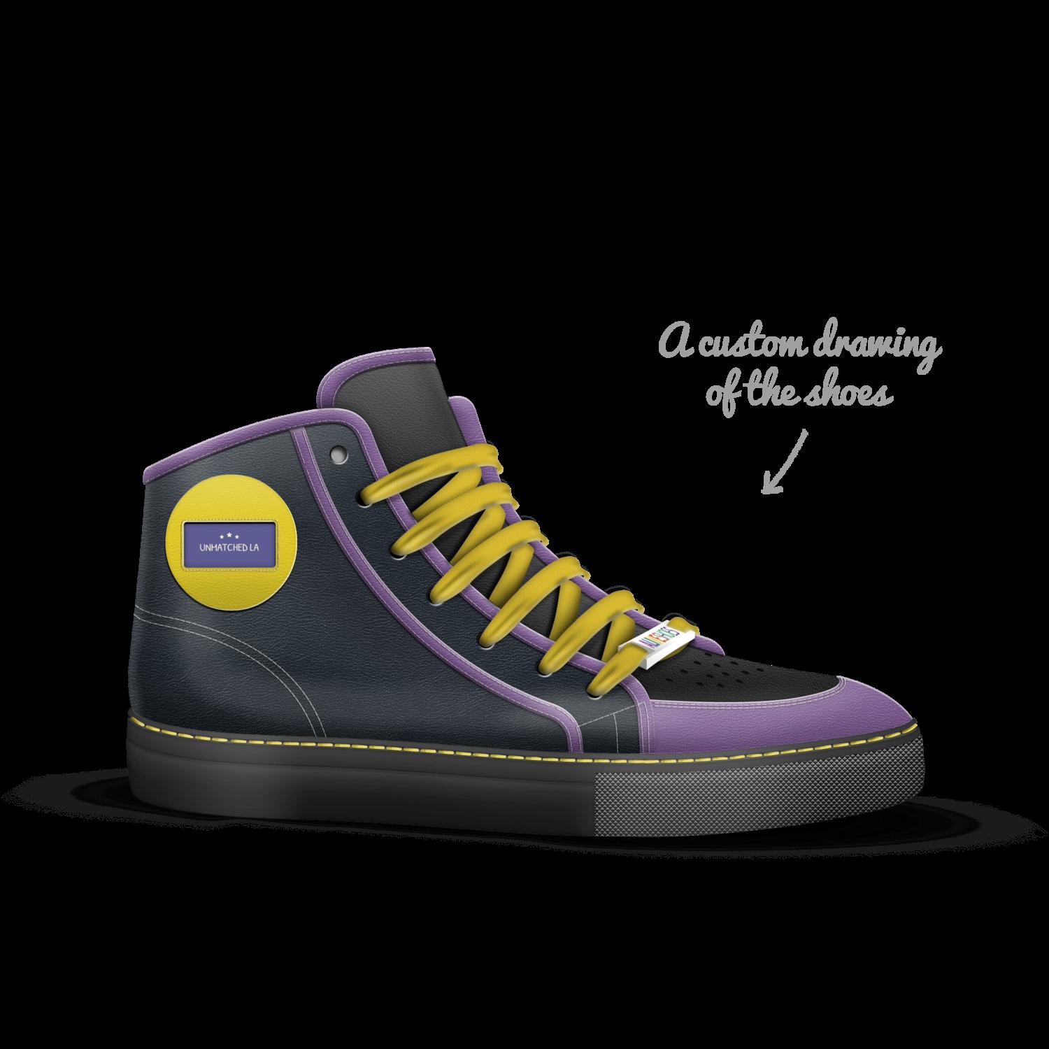 Lakers A Custom Shoe concept by Rafael Barboza