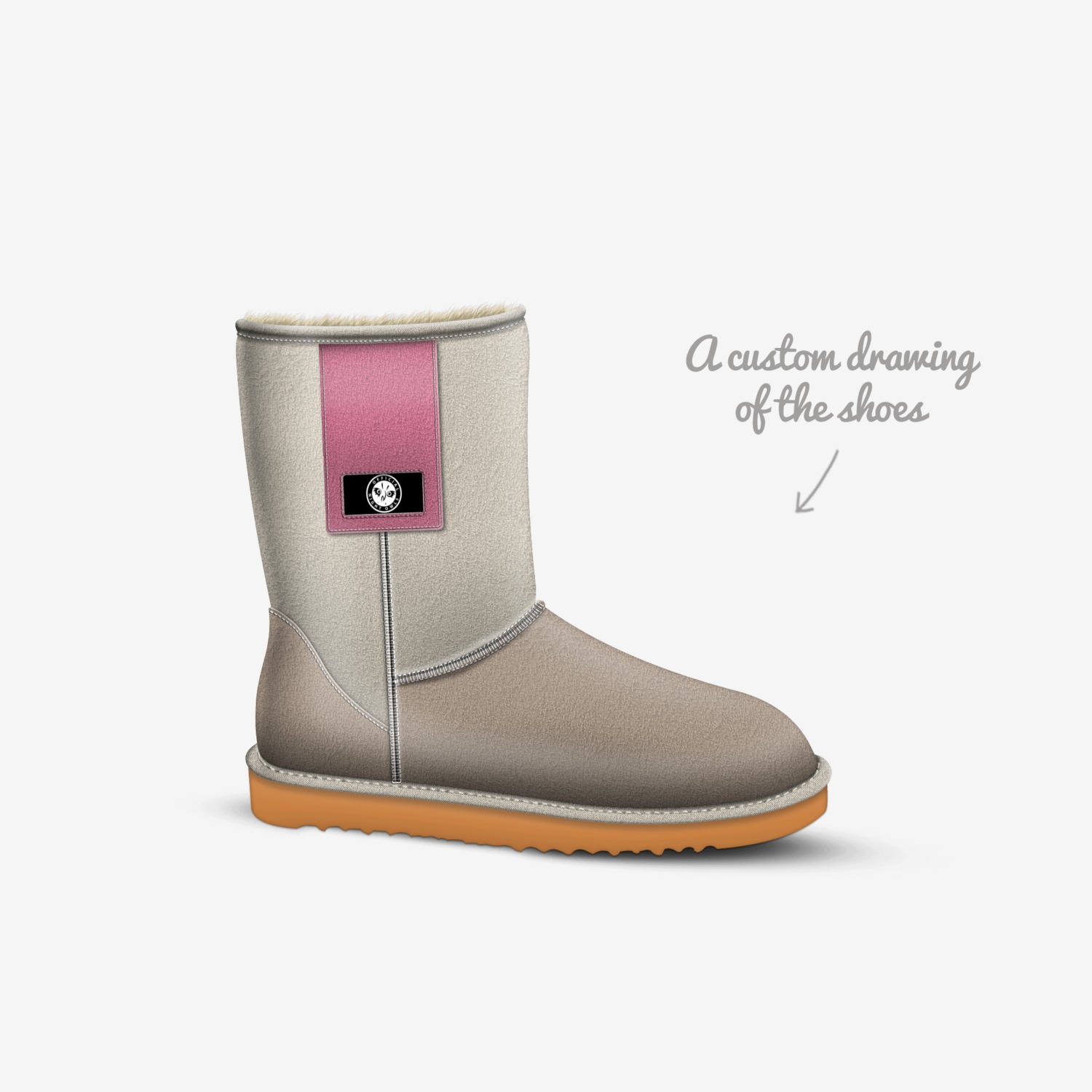 ono footwear custom made in Italy shoes by Ovie Kirk | Sketch view