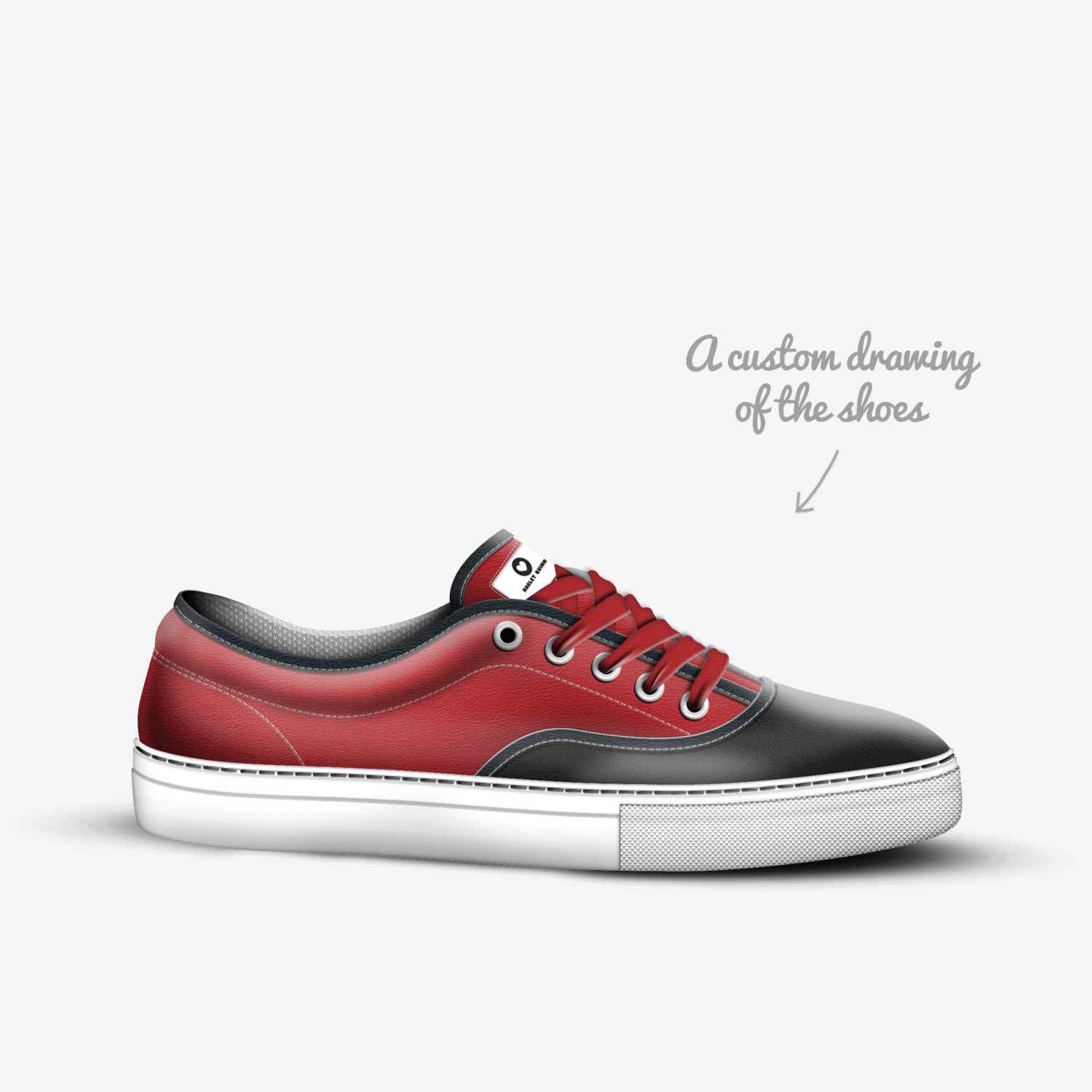 DS’S custom made in Italy shoes by Damien Srey | Sketch view