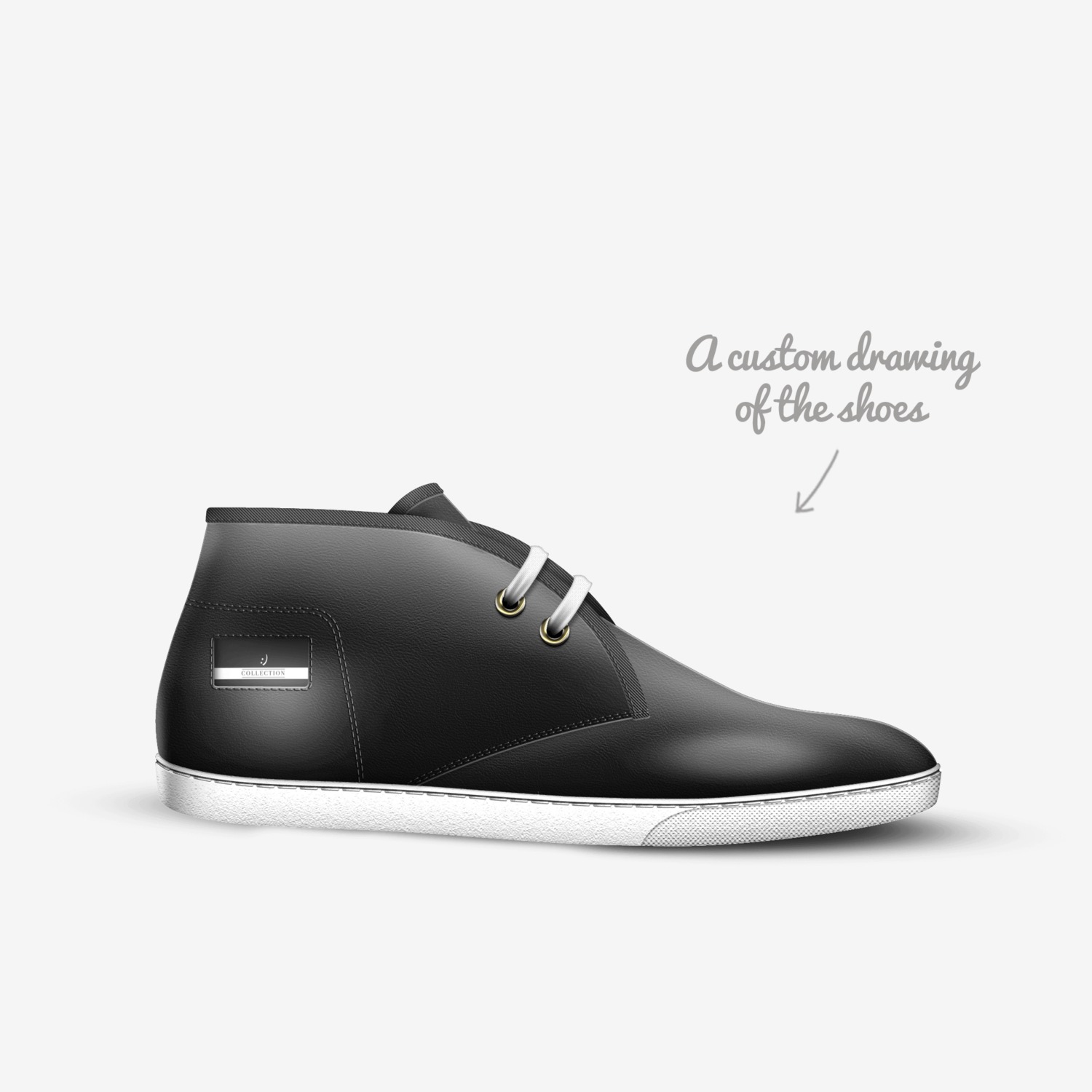 :) custom made in Italy shoes by Logan Danser | Sketch view