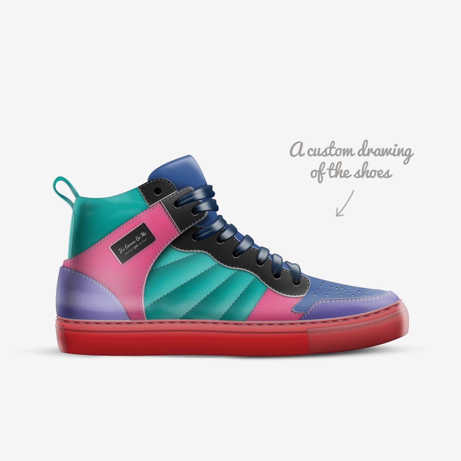 Juan Shoes custom made in Italy shoes by Juan | Sketch view