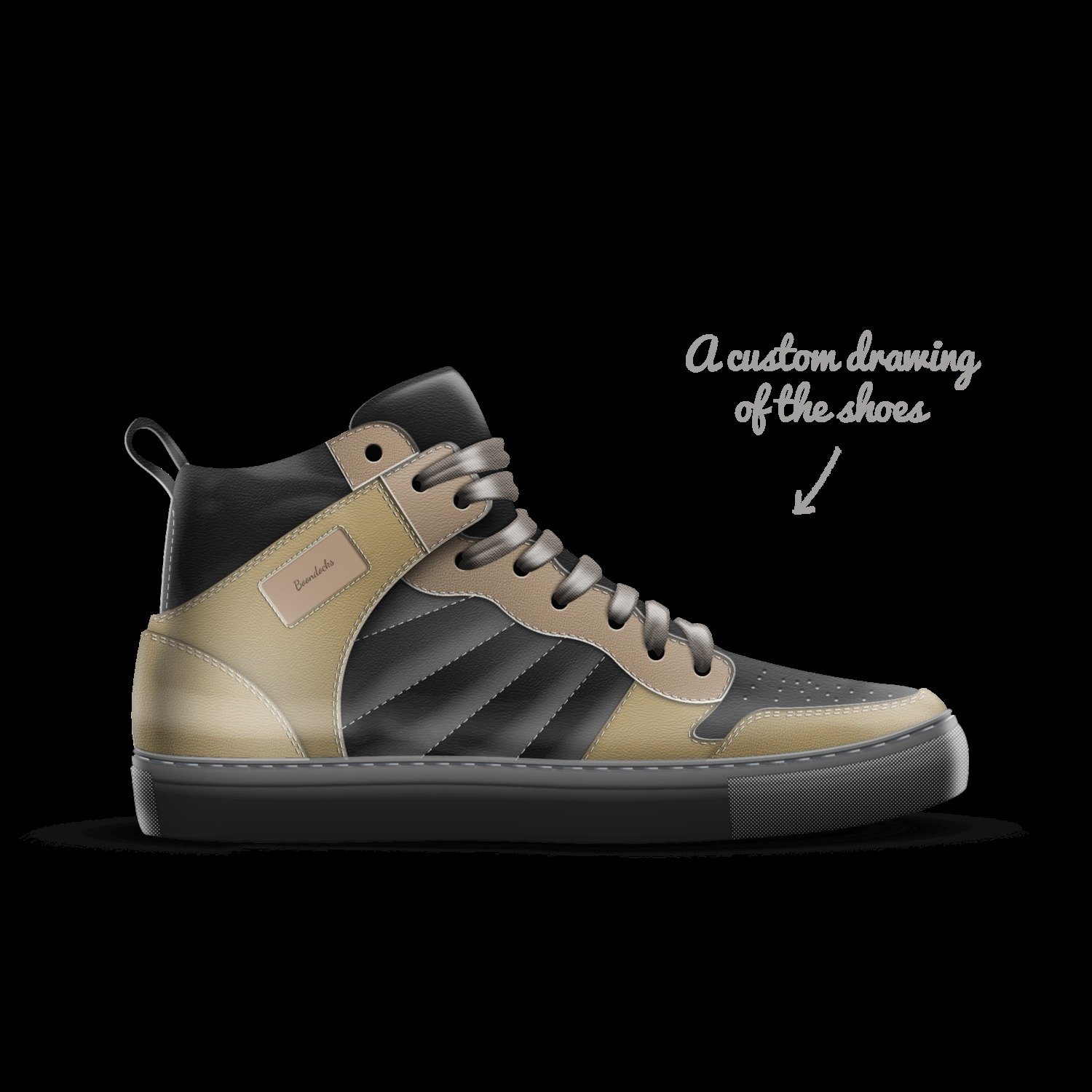 Boondocks A Custom Shoe concept by Sebastian Male Guerrero