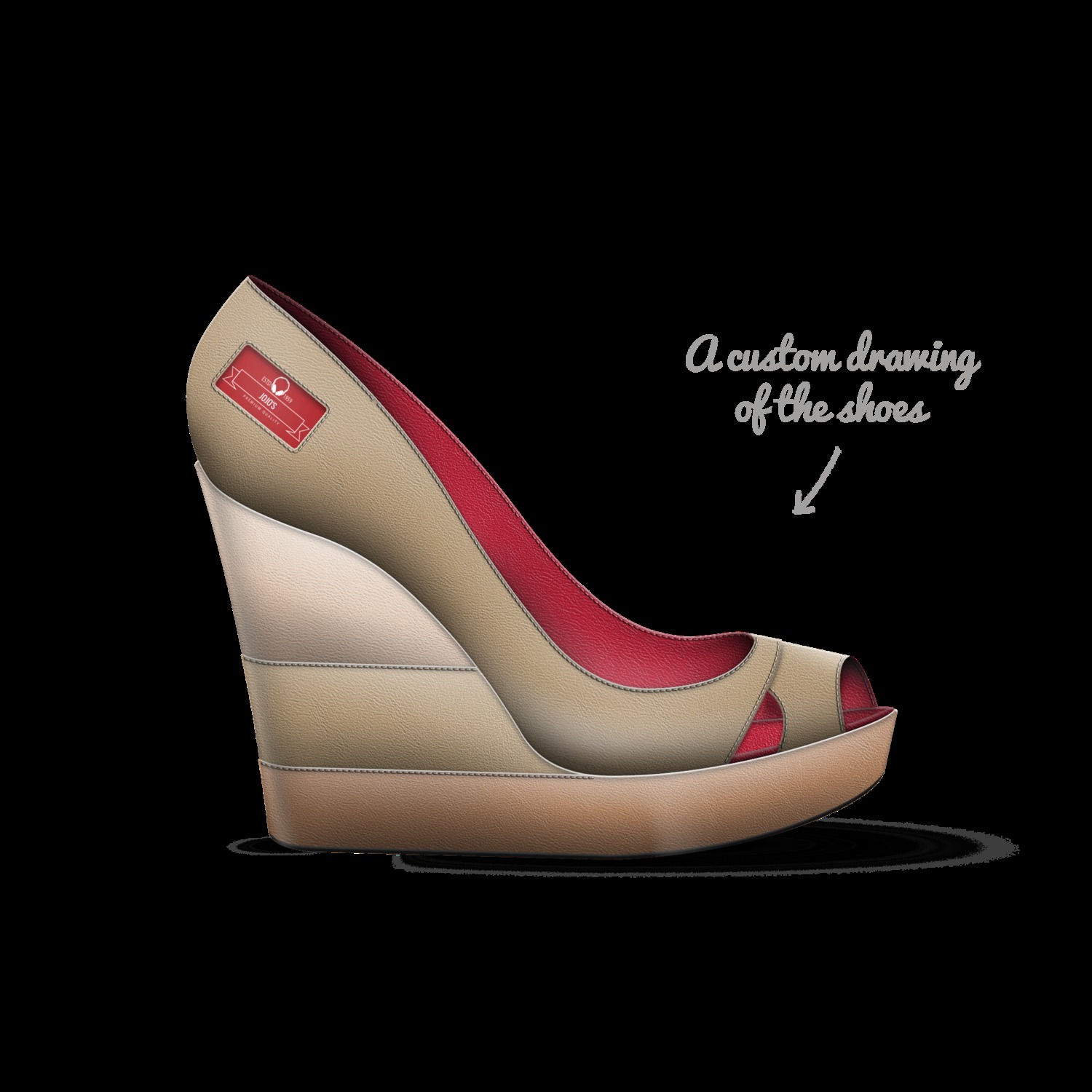 Wedges | A Custom Shoe concept by Jo