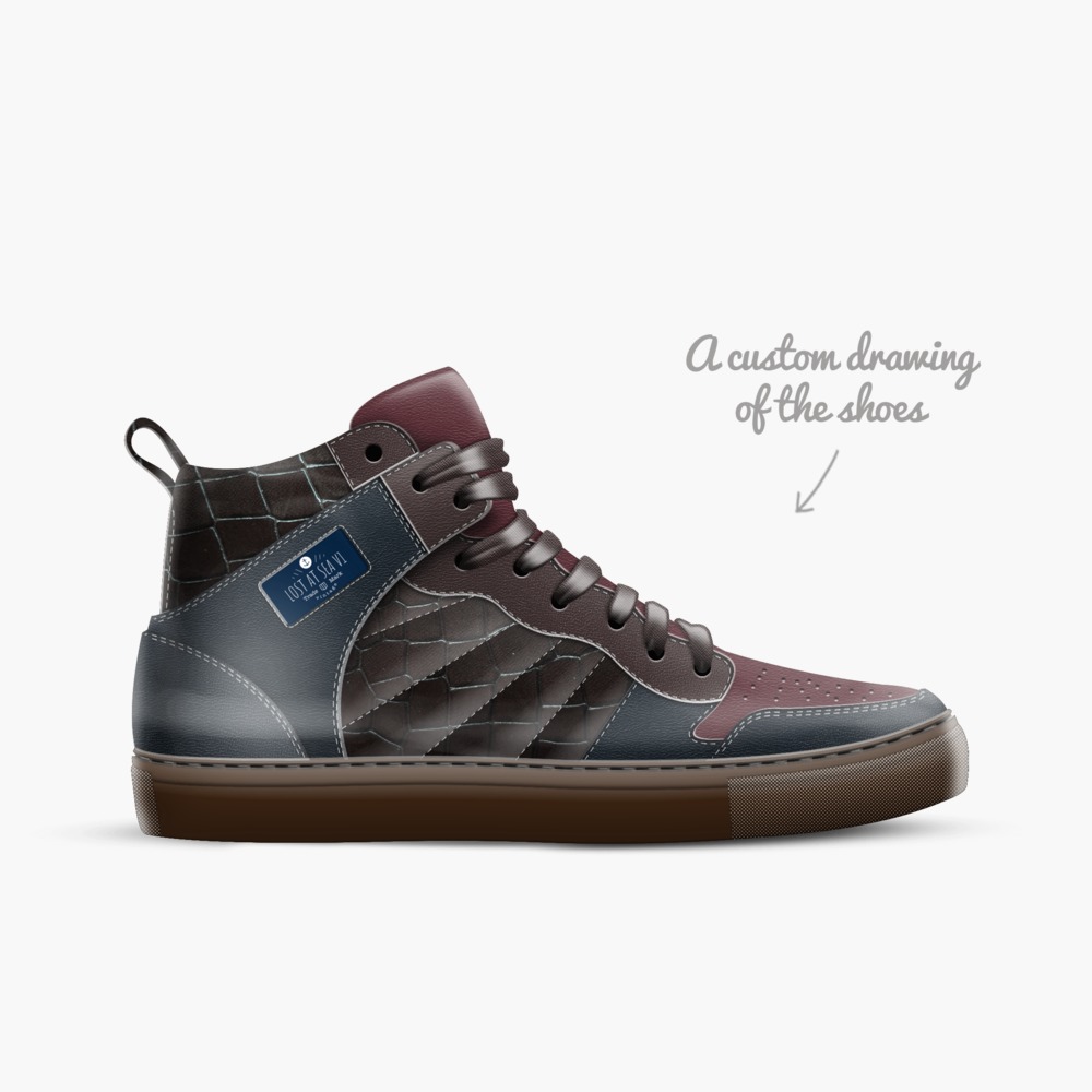 Lost at Sea v1 artisan made in Italy shoes by Jacob Mayron King