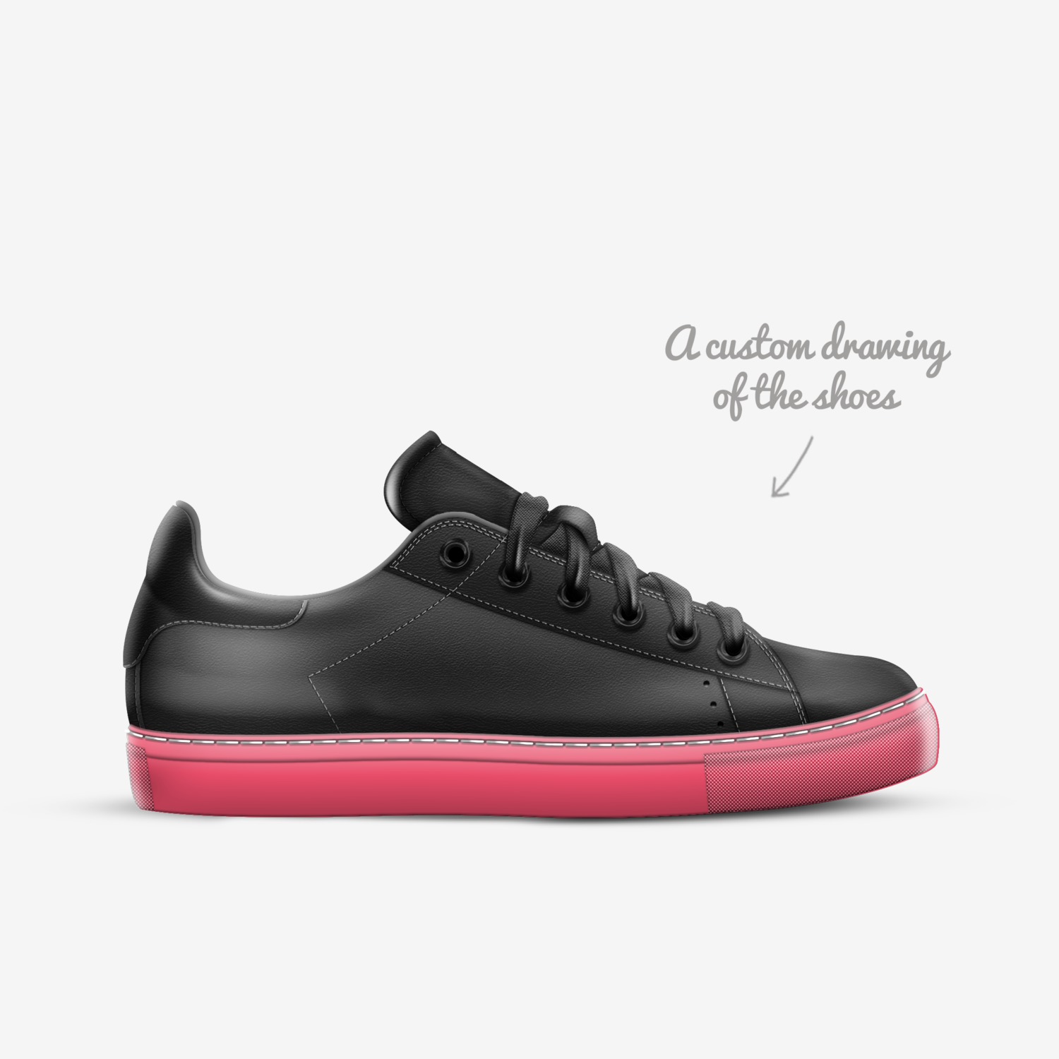 OFW  custom made in Italy shoes by Albert Ray Collection | Sketch view