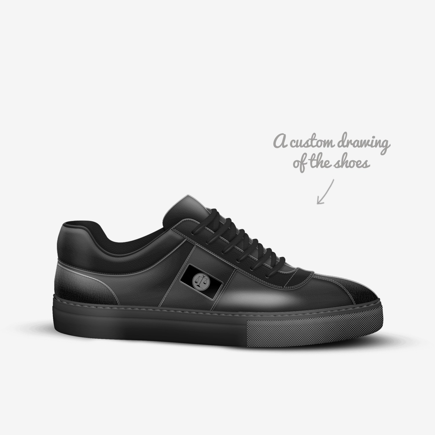 CROWNS By Royalty custom made in Italy shoes by Stephen Allen | Sketch view
