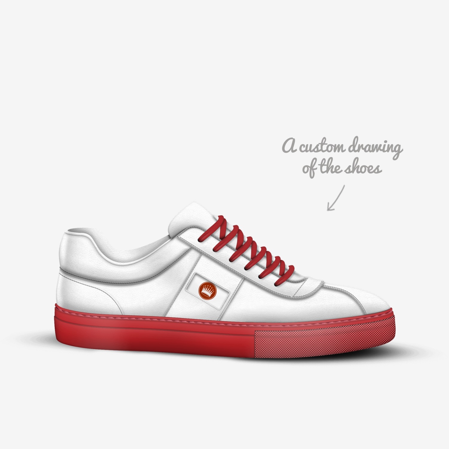 CROWNS By Royalty custom made in Italy shoes by Stephen Allen | Sketch view