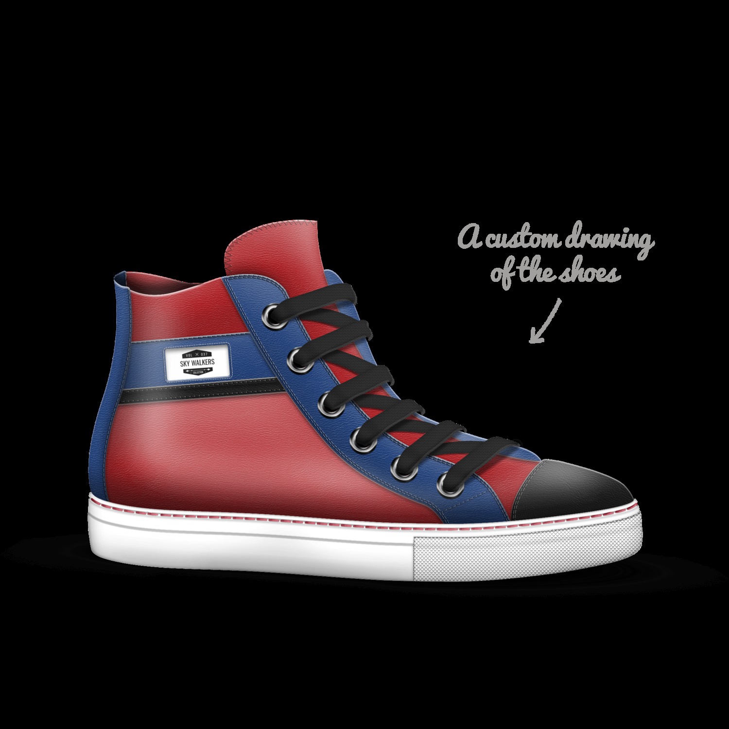 Sky Walkers A Custom Shoe concept by Henka Scheepers