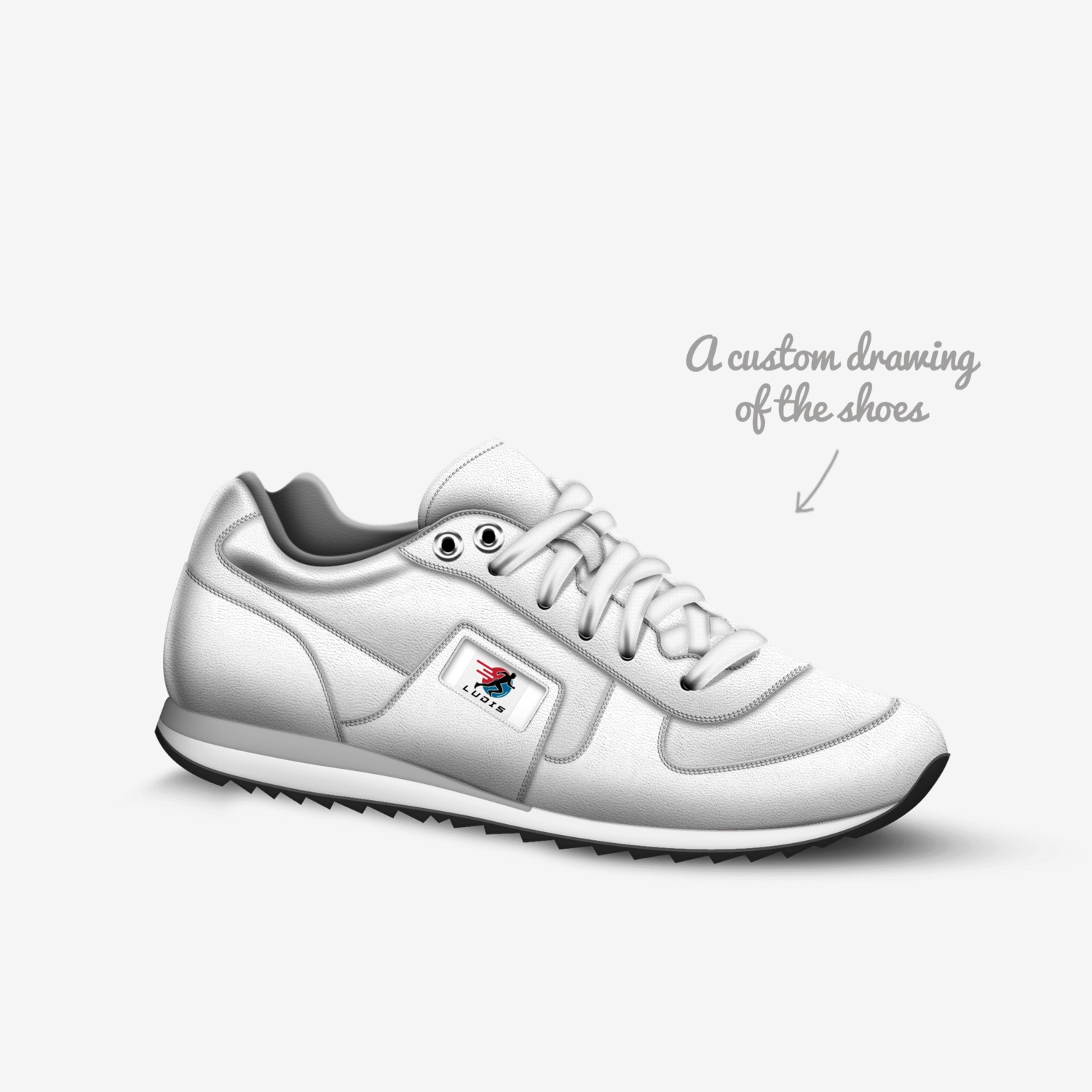 Ludis Vieon custom made in Italy shoes by Xueyun | Sketch view