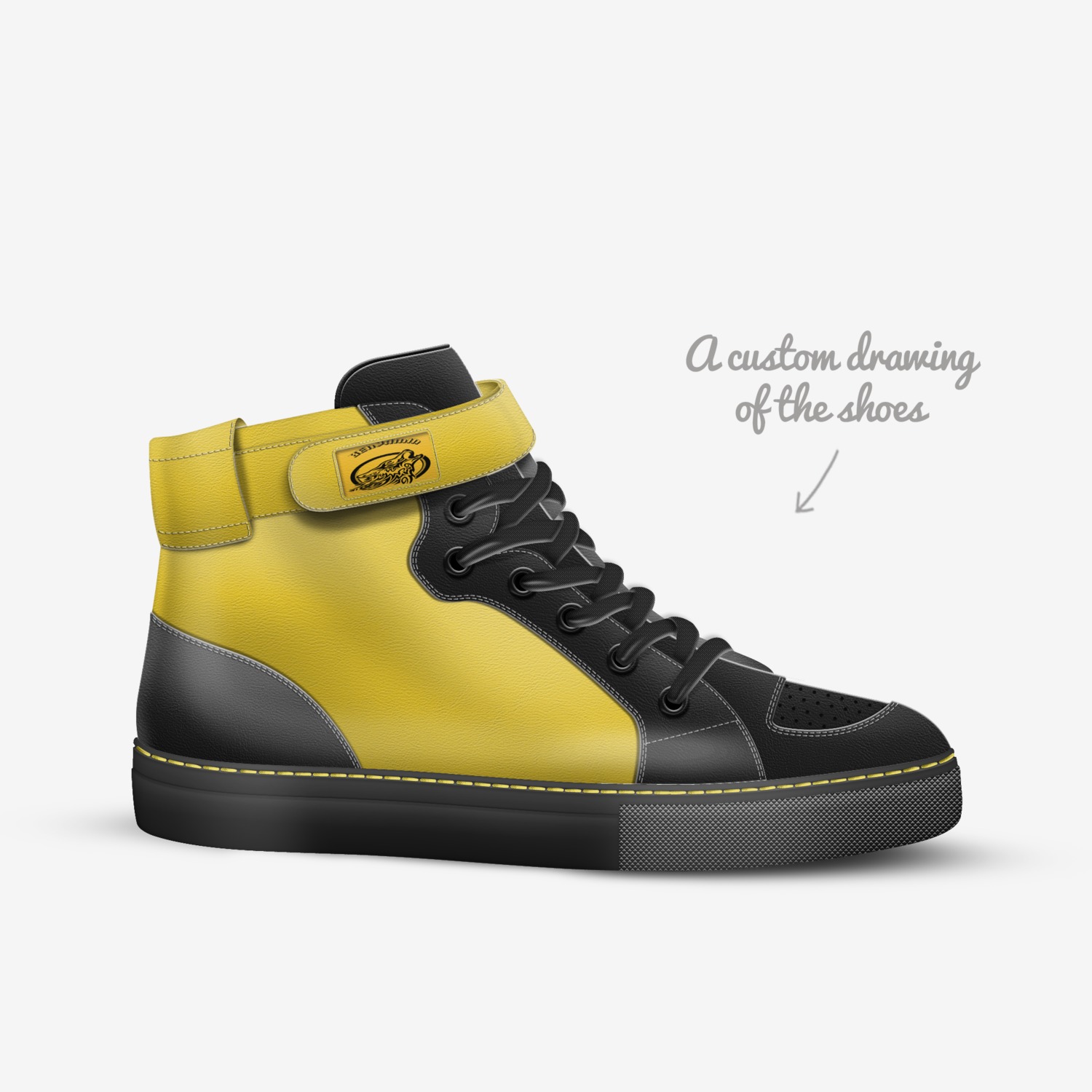 BENJAMINS custom made in Italy shoes by Yawanathan Yasharahla | Sketch view
