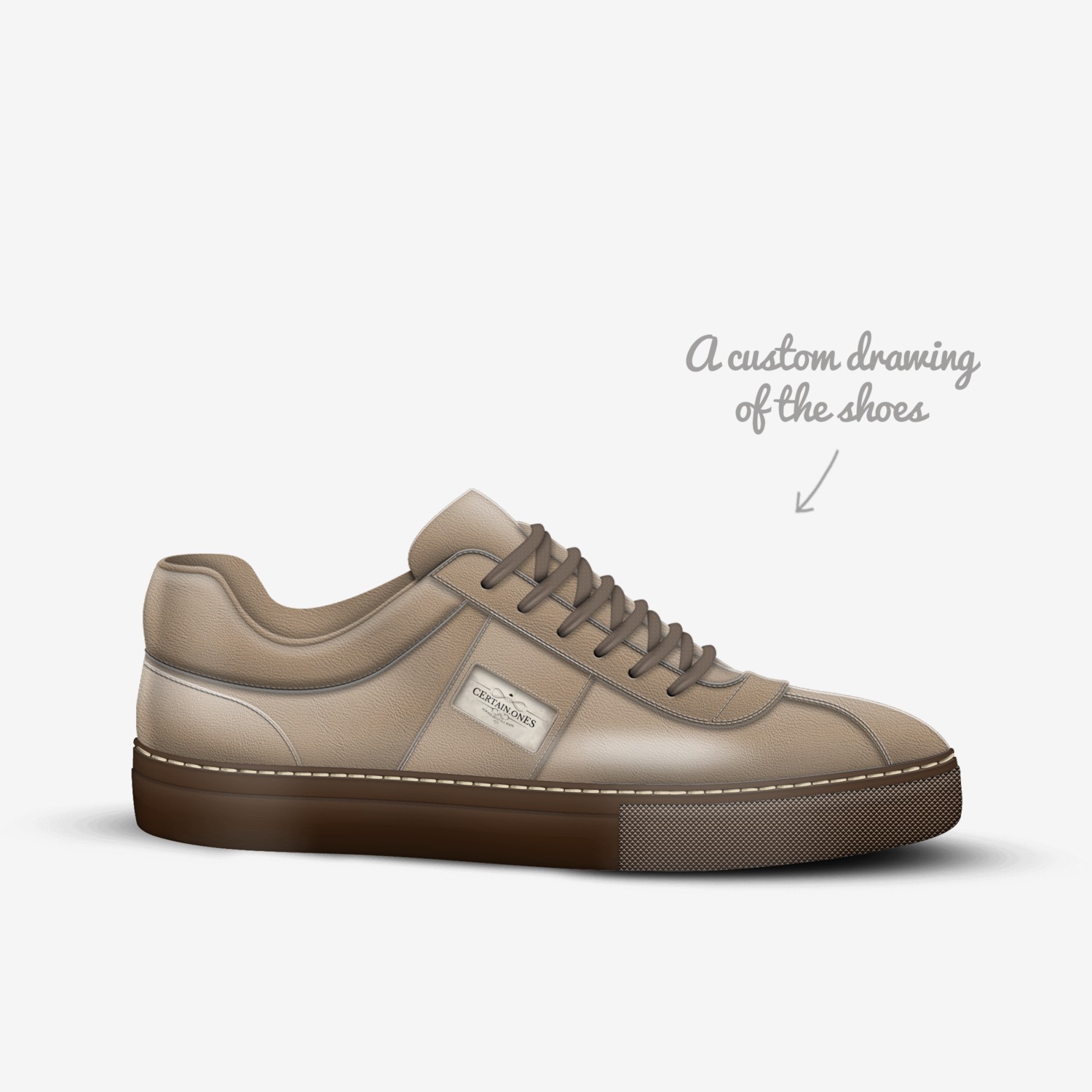 CROWNS By Royalty custom made in Italy shoes by Stephen Allen | Sketch view