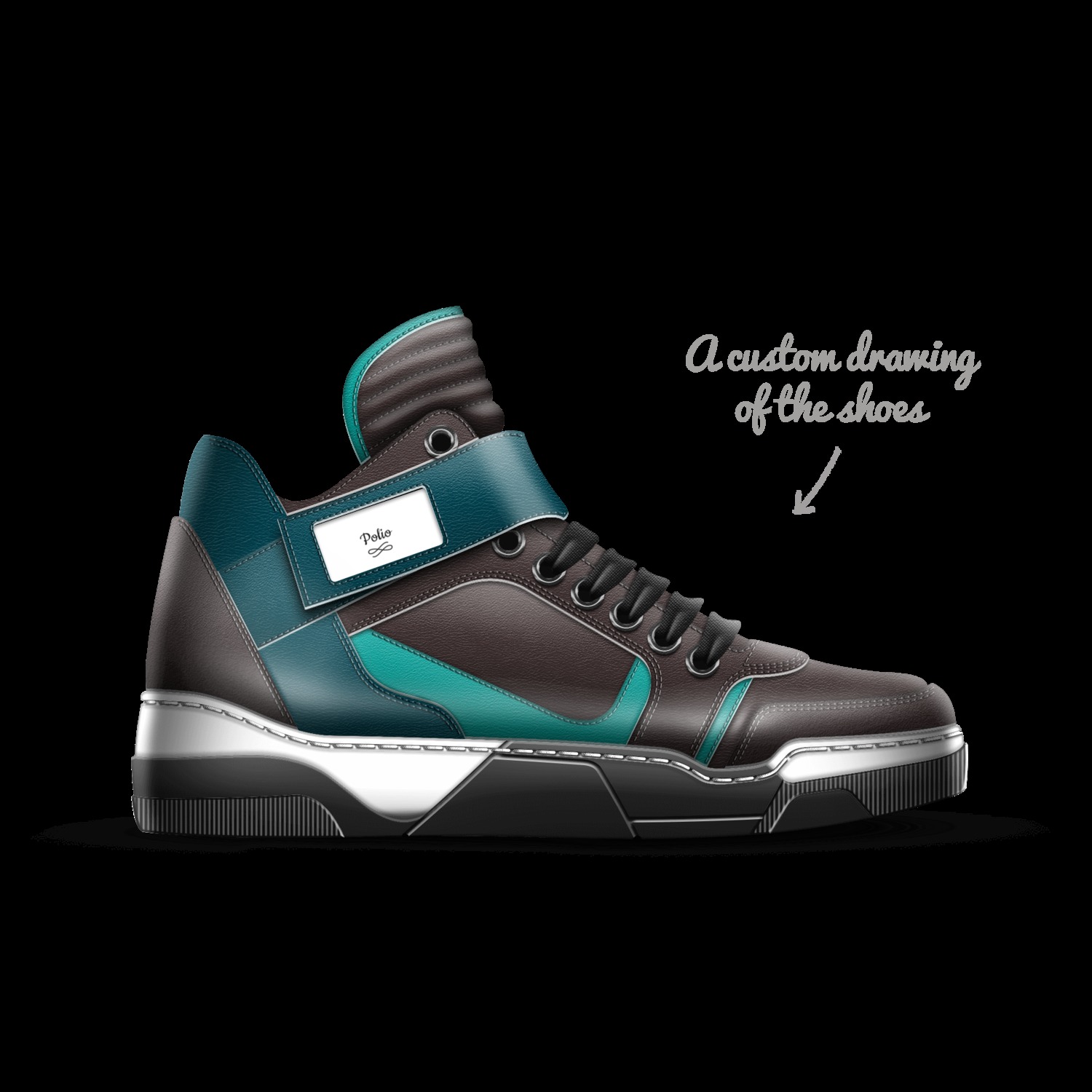 Polio A Custom Shoe concept by Lucian Lipscomb